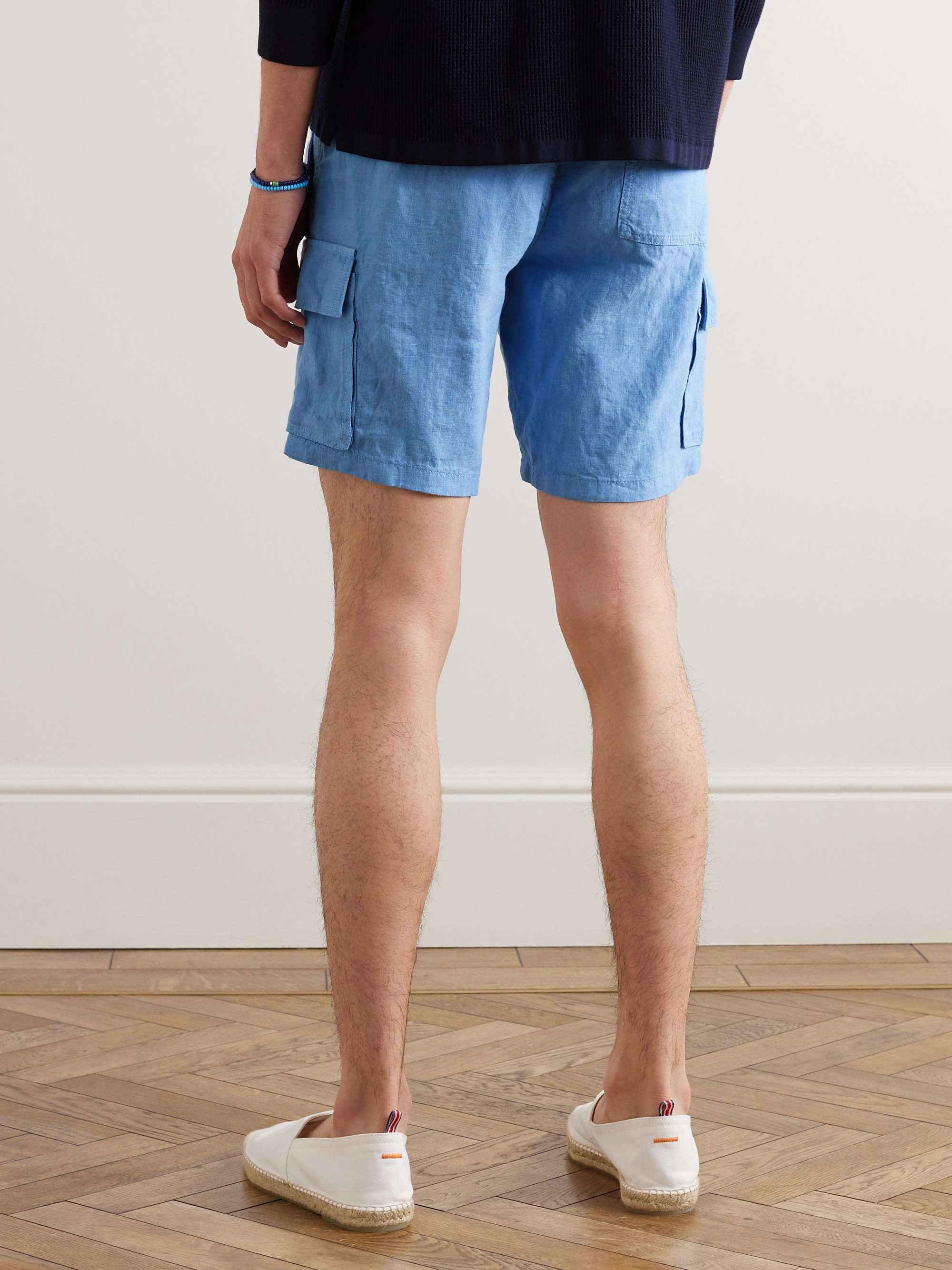 VILEBREQUIN StraightLeg Linen Drawstring Cargo Shorts for Men MR PORTER