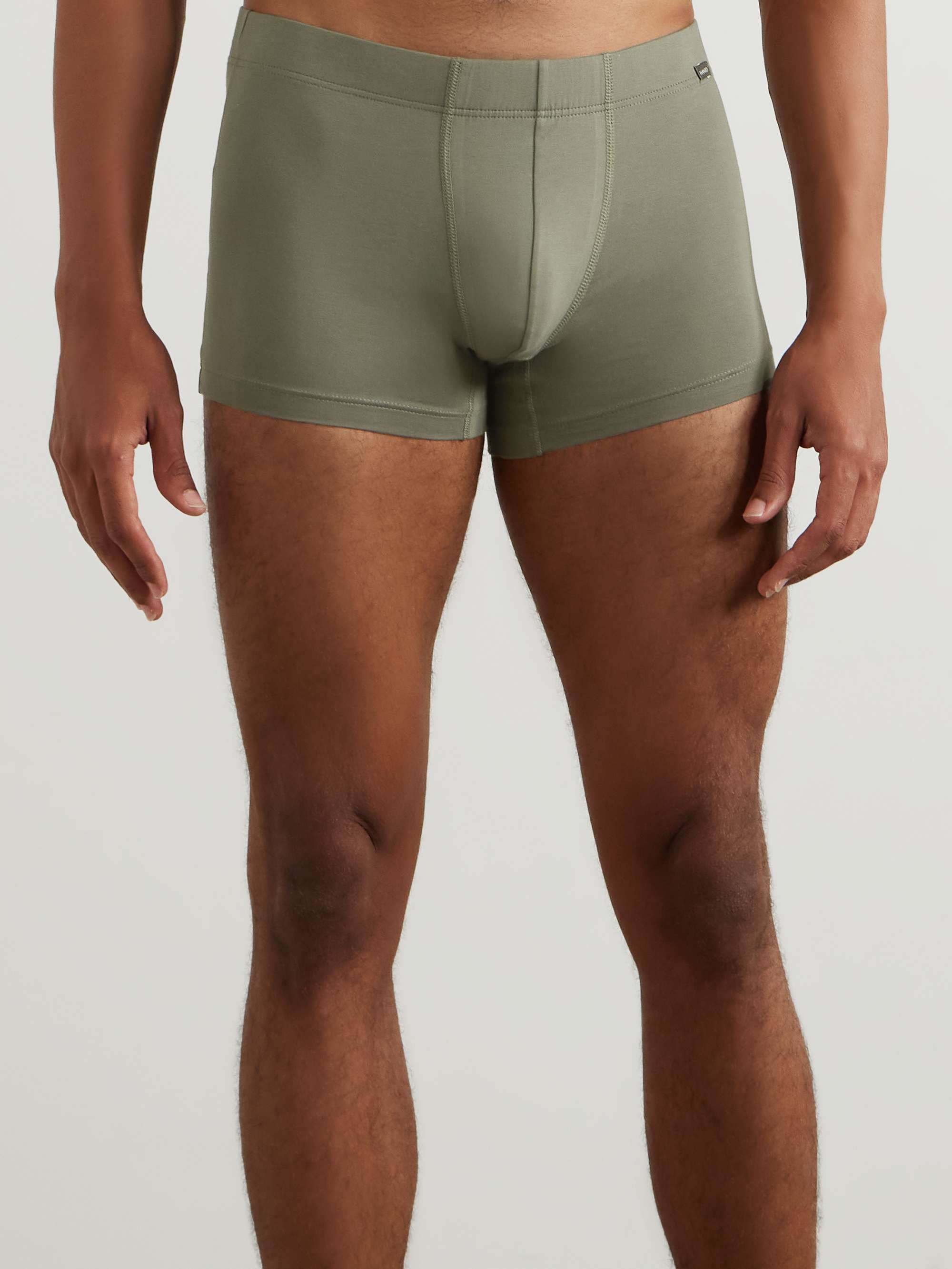 Essentials Two-Pack Stretch-Cotton Boxer Briefs