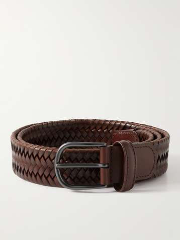 Anderson's Brown Suede Western Belt