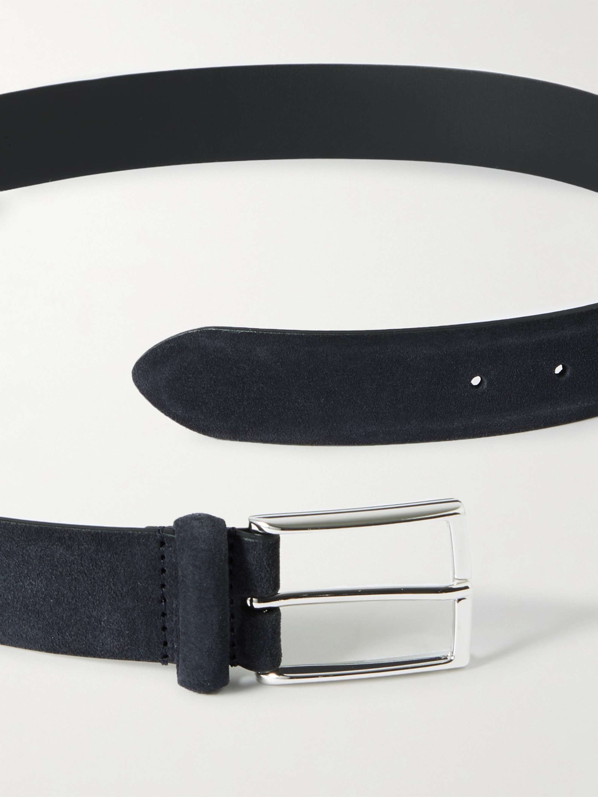 ANDERSON'S 3.5cm Suede Belt for Men | MR PORTER