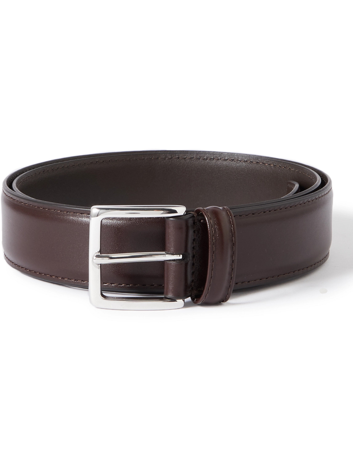 Anderson's 3.5cm Leather Belt In Brown