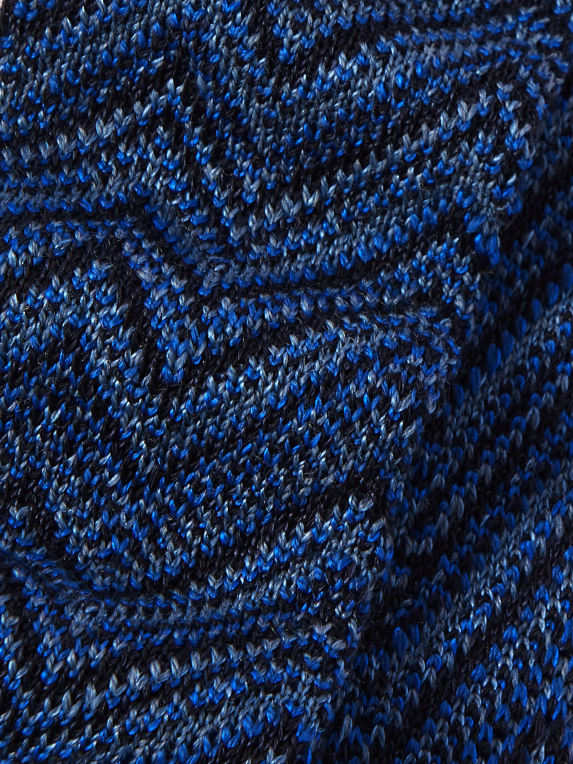 Shop Missoni 8.5cm Crochet-knit Wool And Silk-blend Tie In Blue