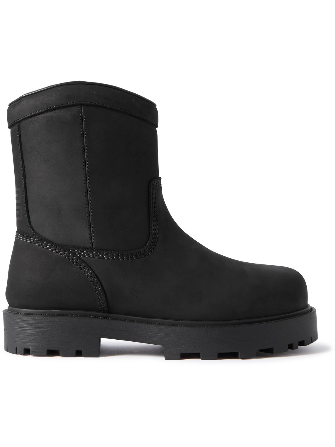 Givenchy Storm Nubuck Boots In Black