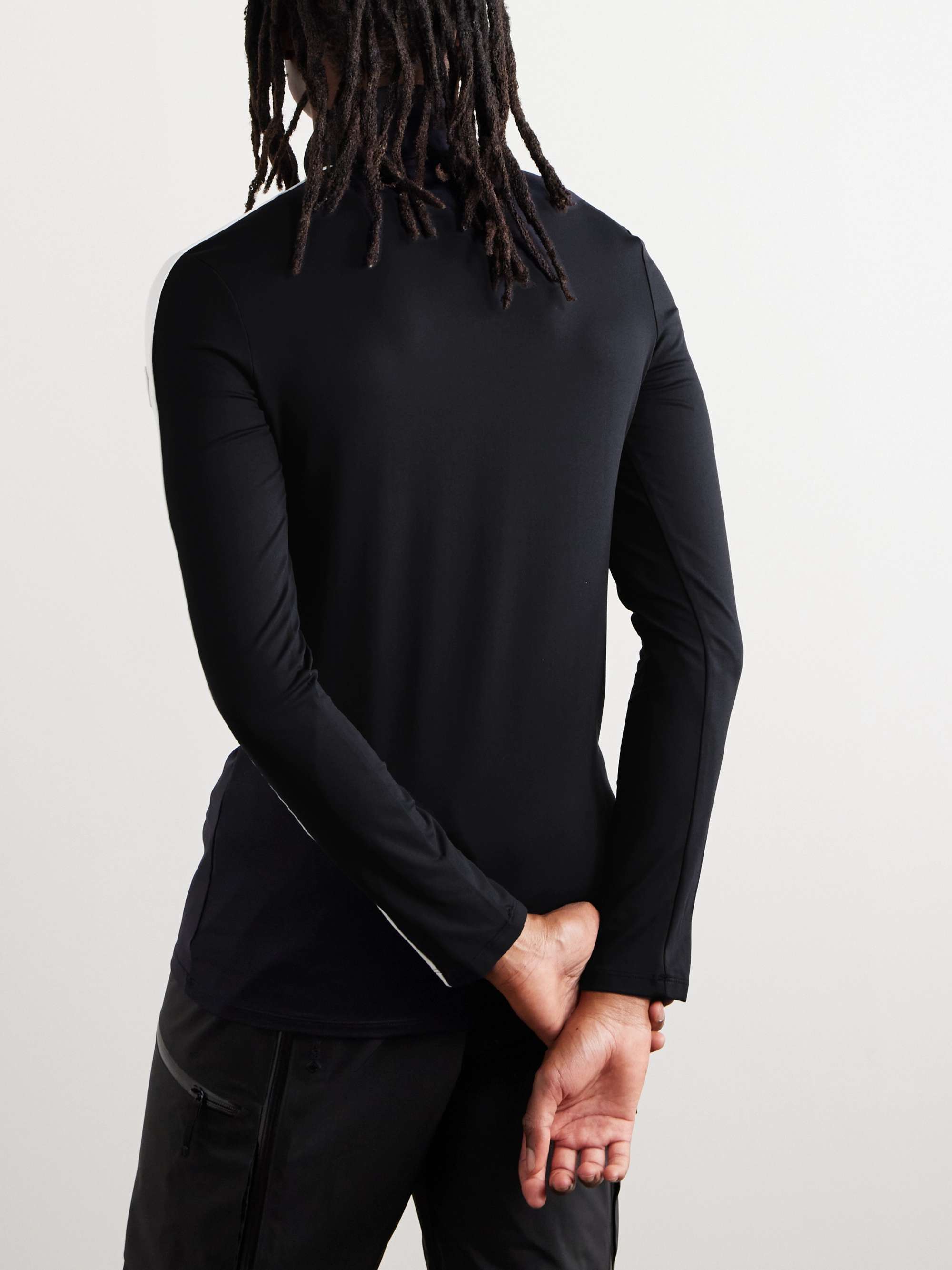 FUSALP Alpille IV Tech Stretch-Jersey Half-Zip Ski Base Layer