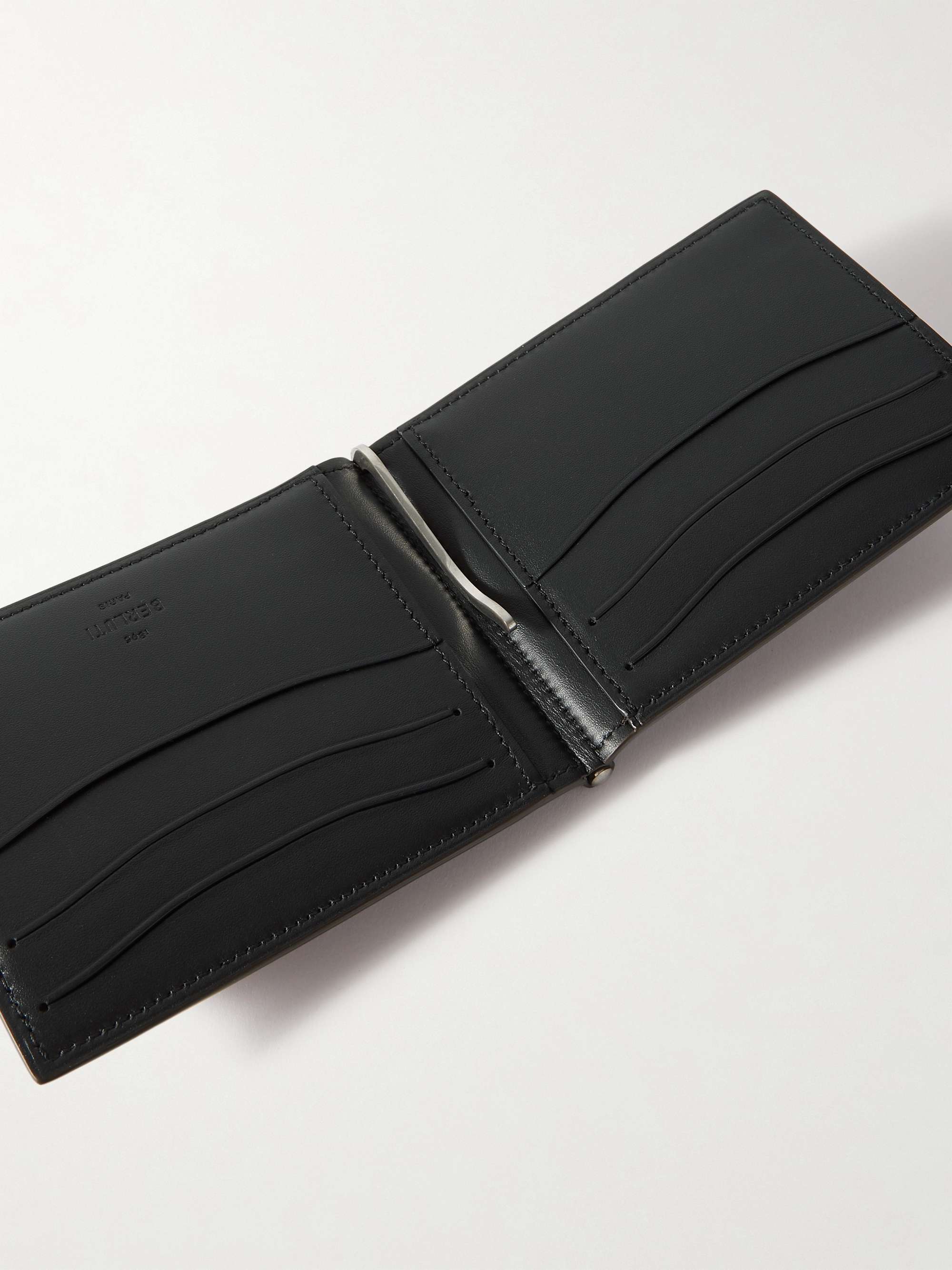 Figure Scritto Venezia Leather Bifold Wallet with Money Clip Figure Scritto Venezia Leather Bifold Wallet with Money Clip