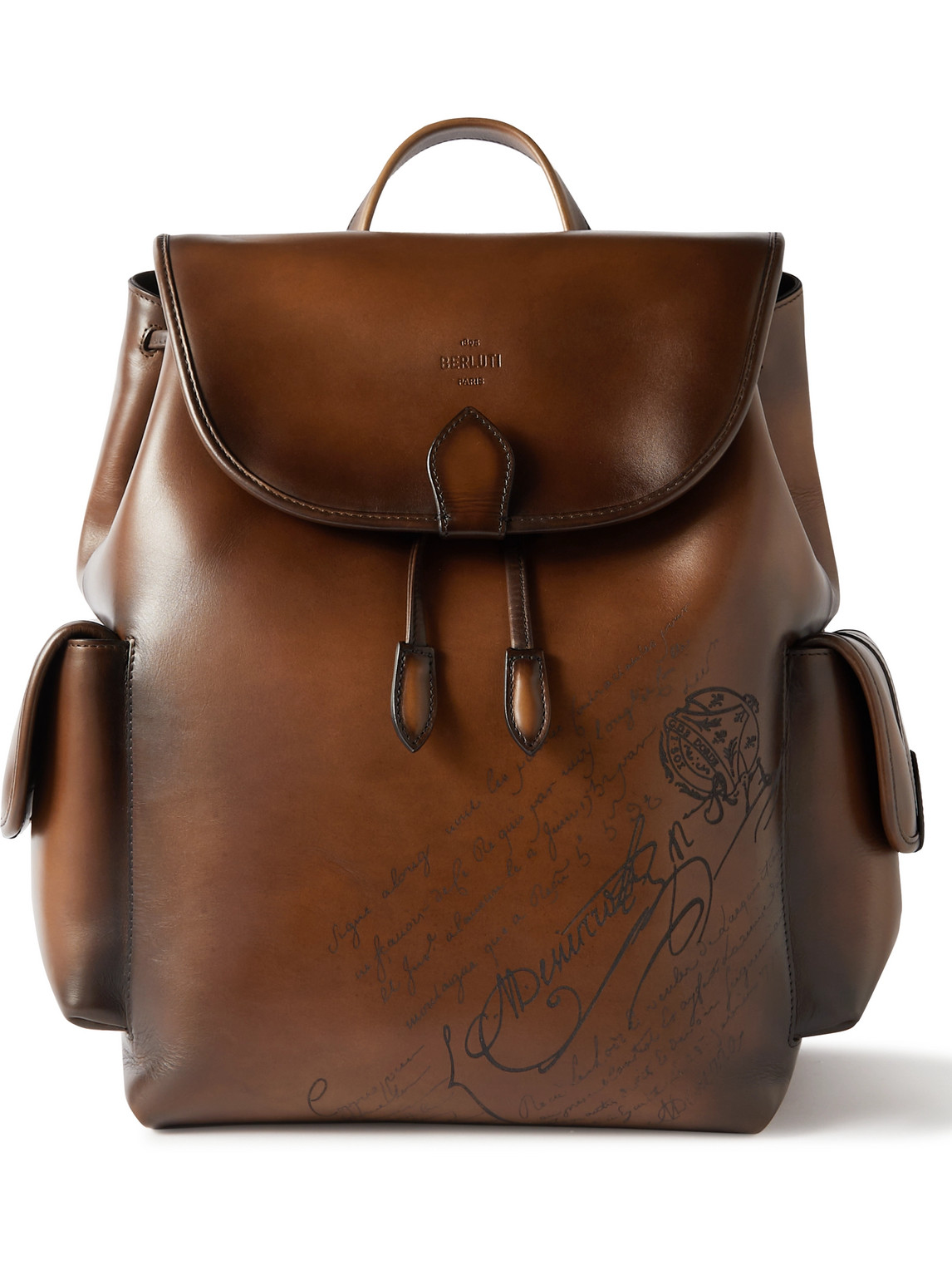 Horizon Scritto Leather Backpack