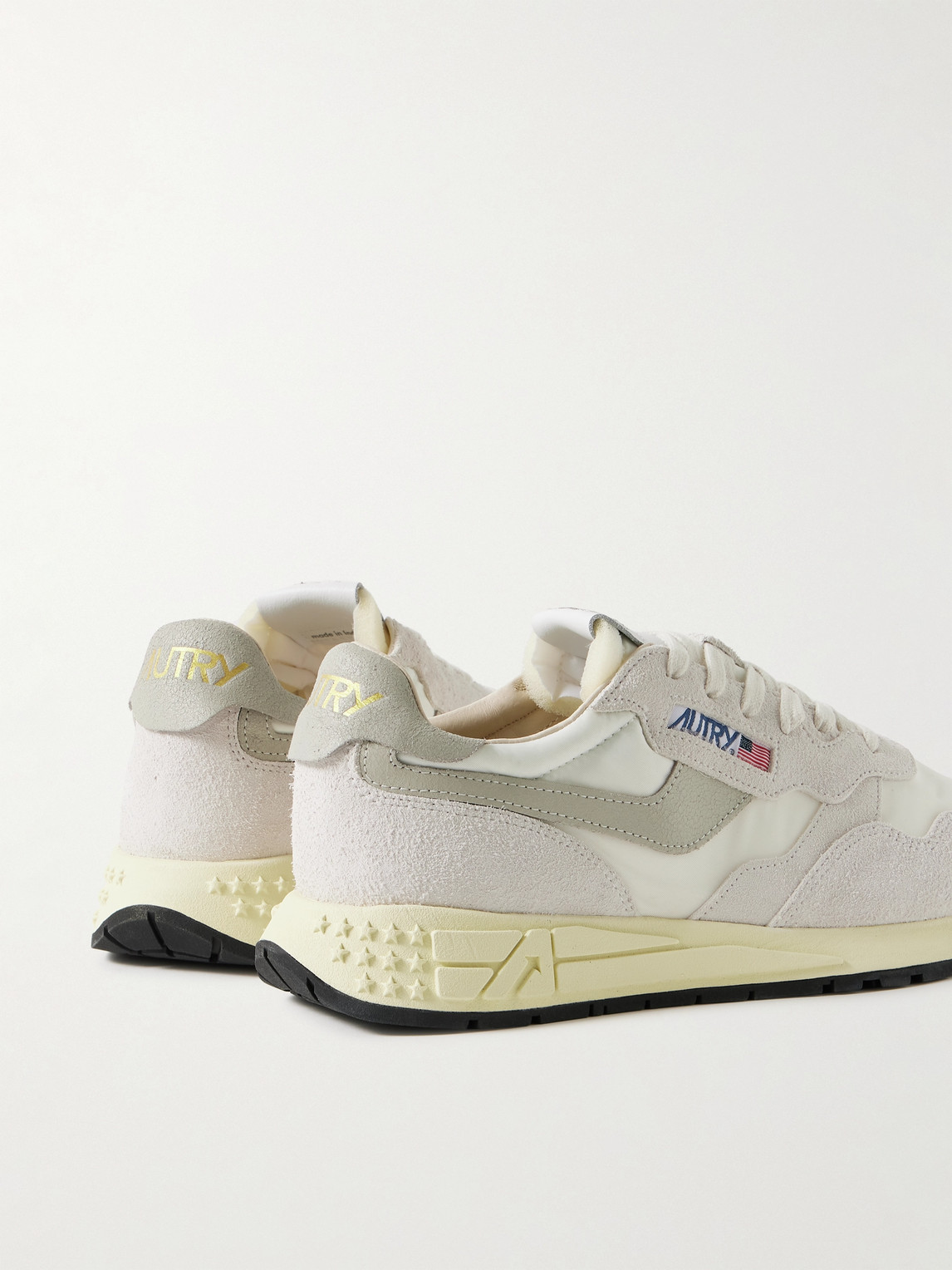 Autry Reelwind Low Sneakers In Gray
