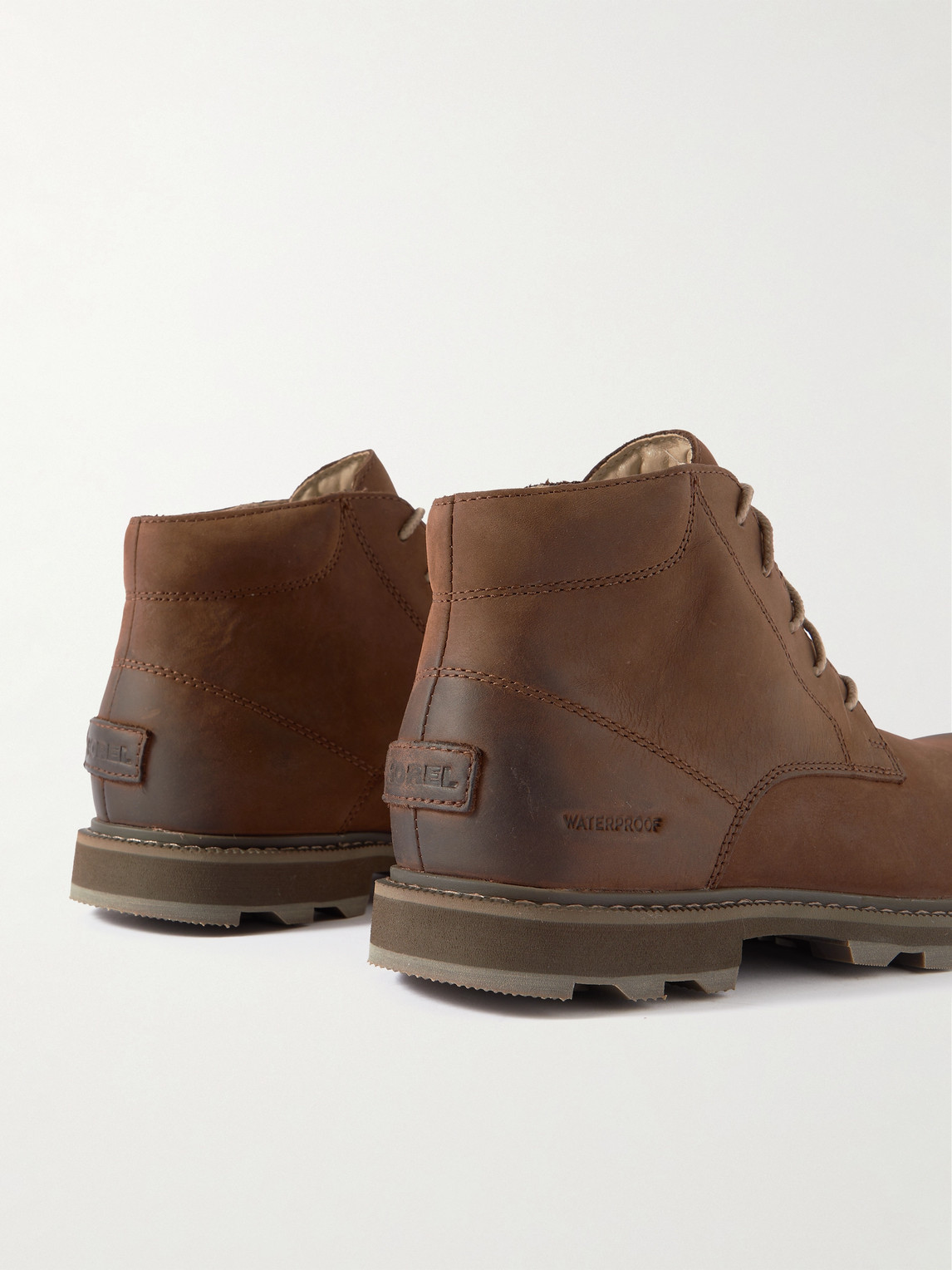 Shop Sorel Madson™ Ii Leather Chukka Boots In Brown