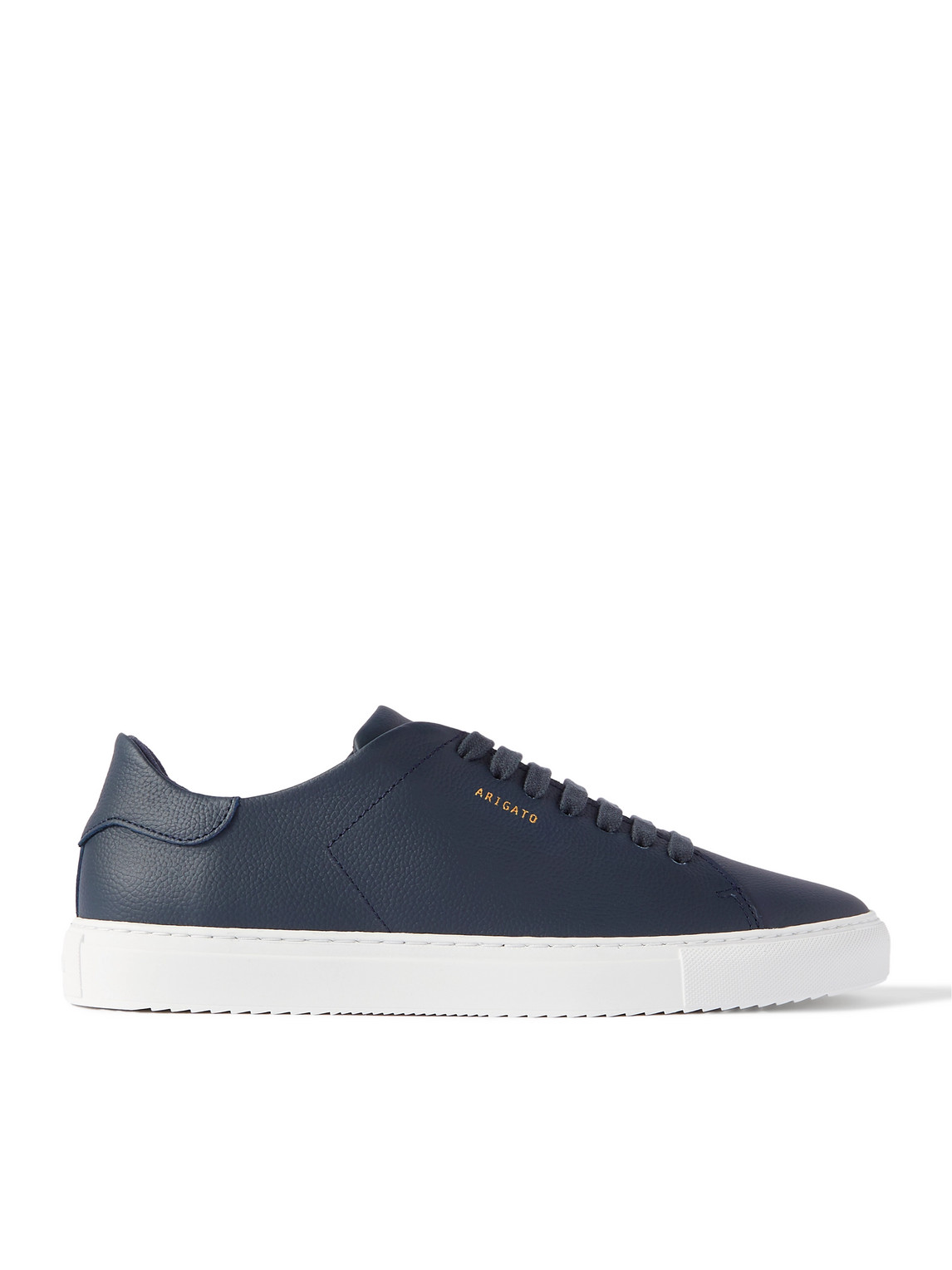 Shop Axel Arigato Clean 90 Full-grain Leather Sneakers In Blue