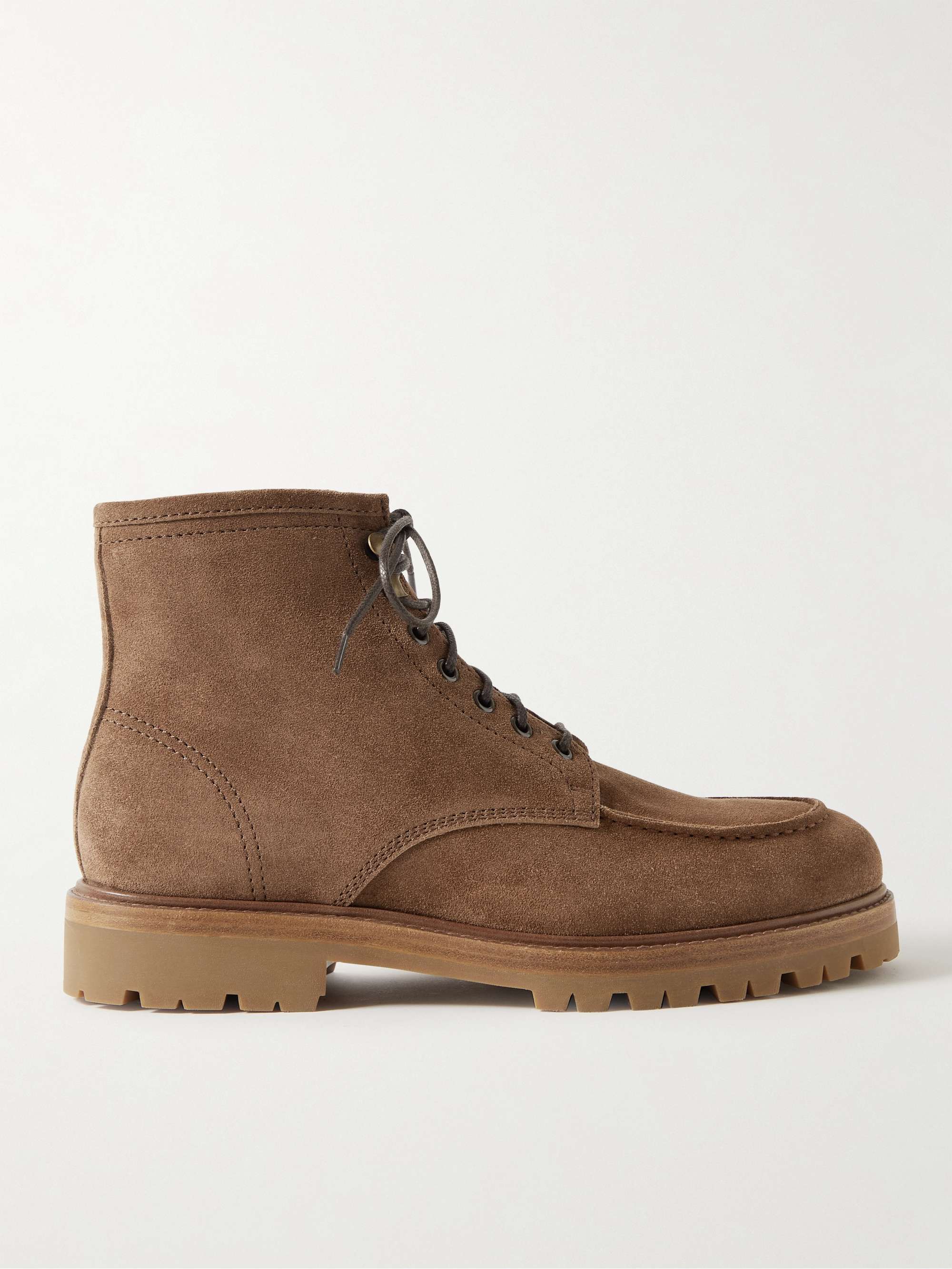 BRUNELLO CUCINELLI Suede Boots for Men | MR PORTER