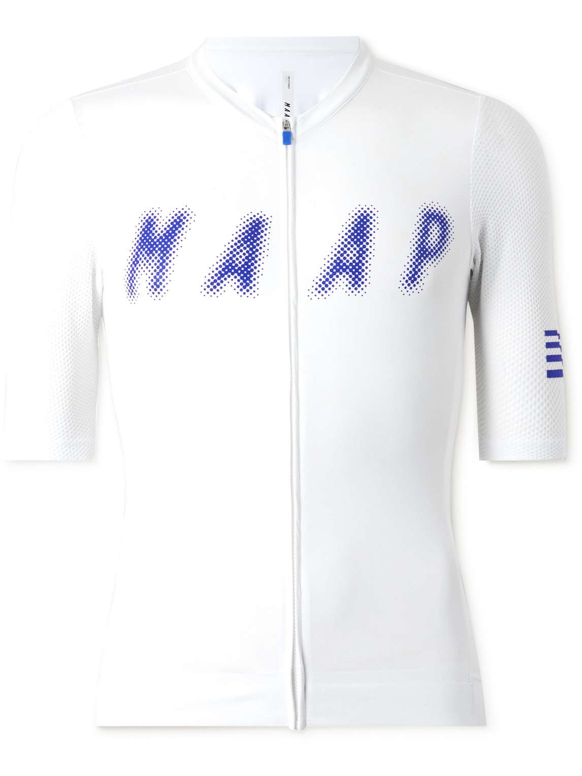 Halftone Pro Base Panelled Logo-Print Stretch Recycled Mesh Cycling Jersey
