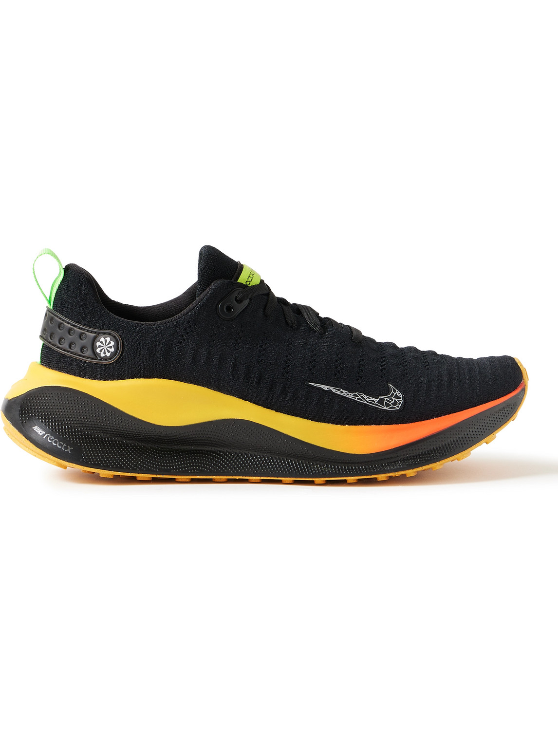 nike react infinity run yellow