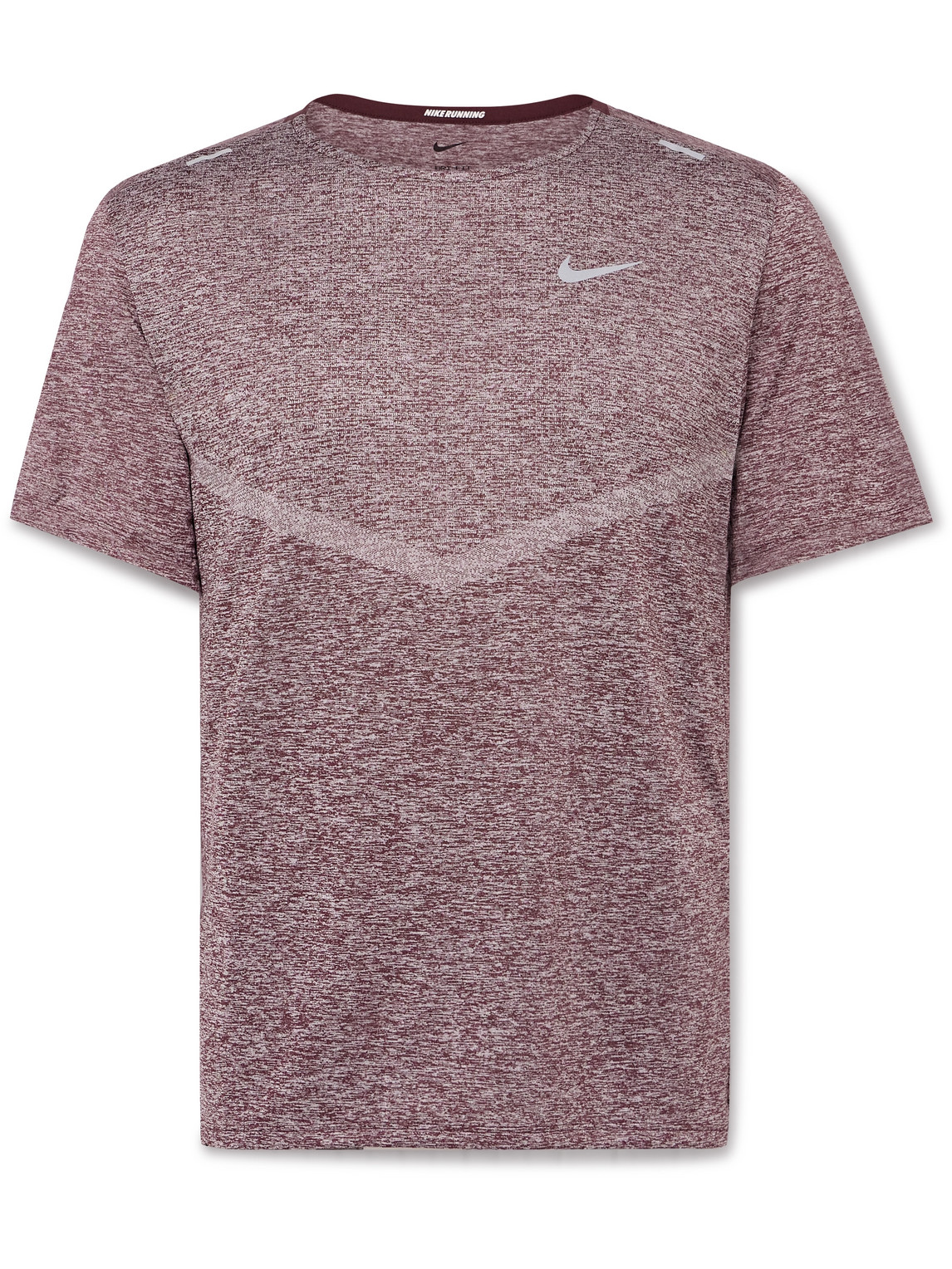 Nike Rise 365 Slim-fit Dri-fit Adv Techknit T-shirt In Red