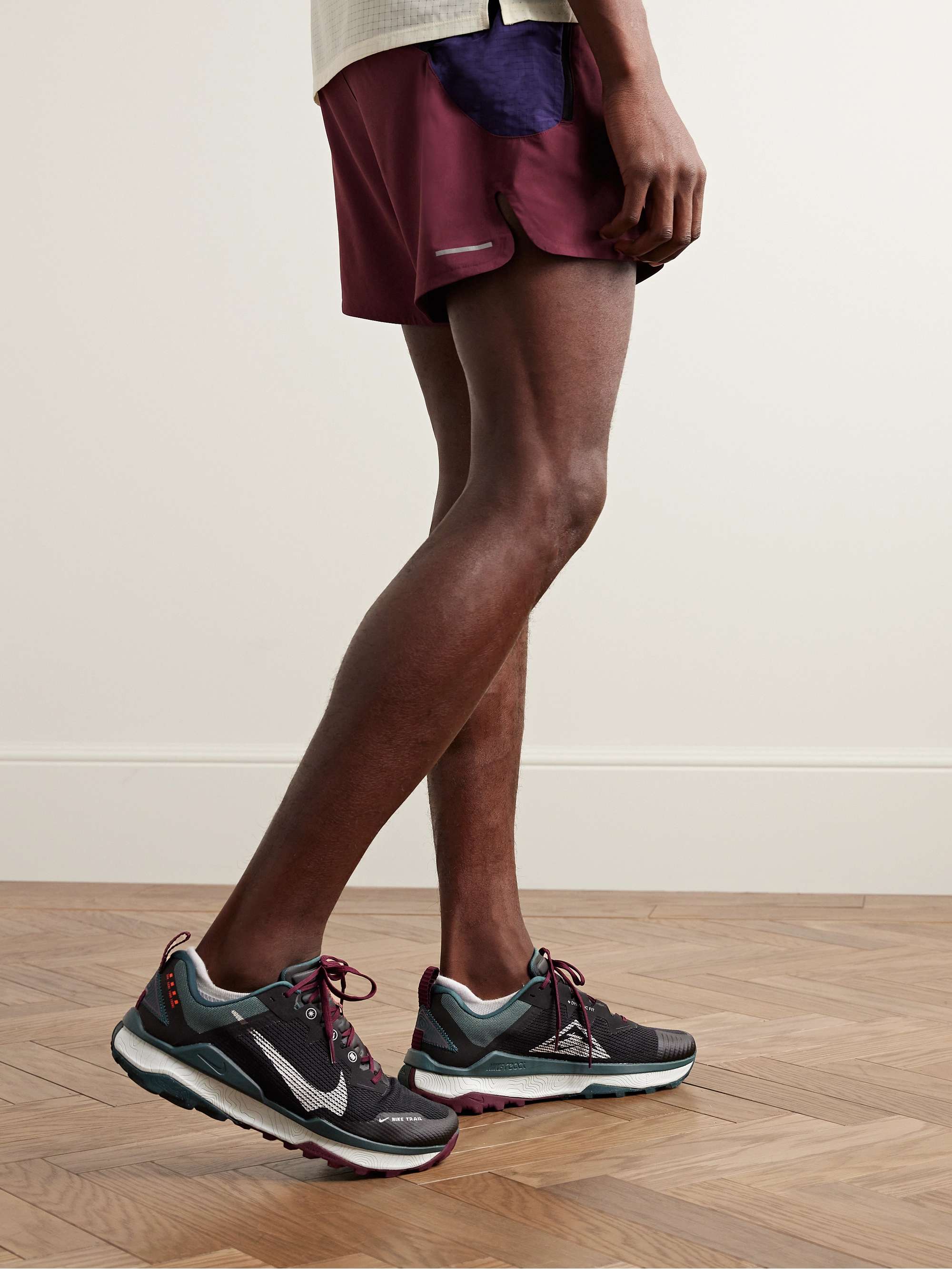 Wildhorse 8 Rubber Trimmed Mesh Running Sneakers