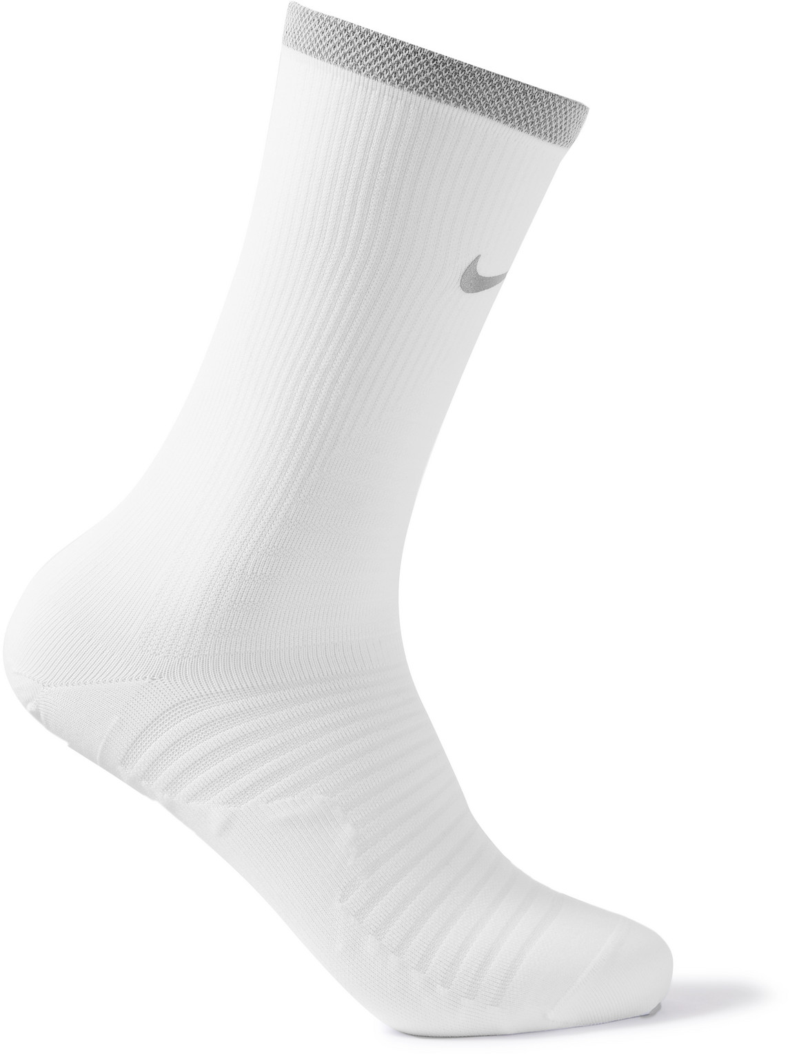 Nike Spark Lightweight Stretch-knit Socks In White
