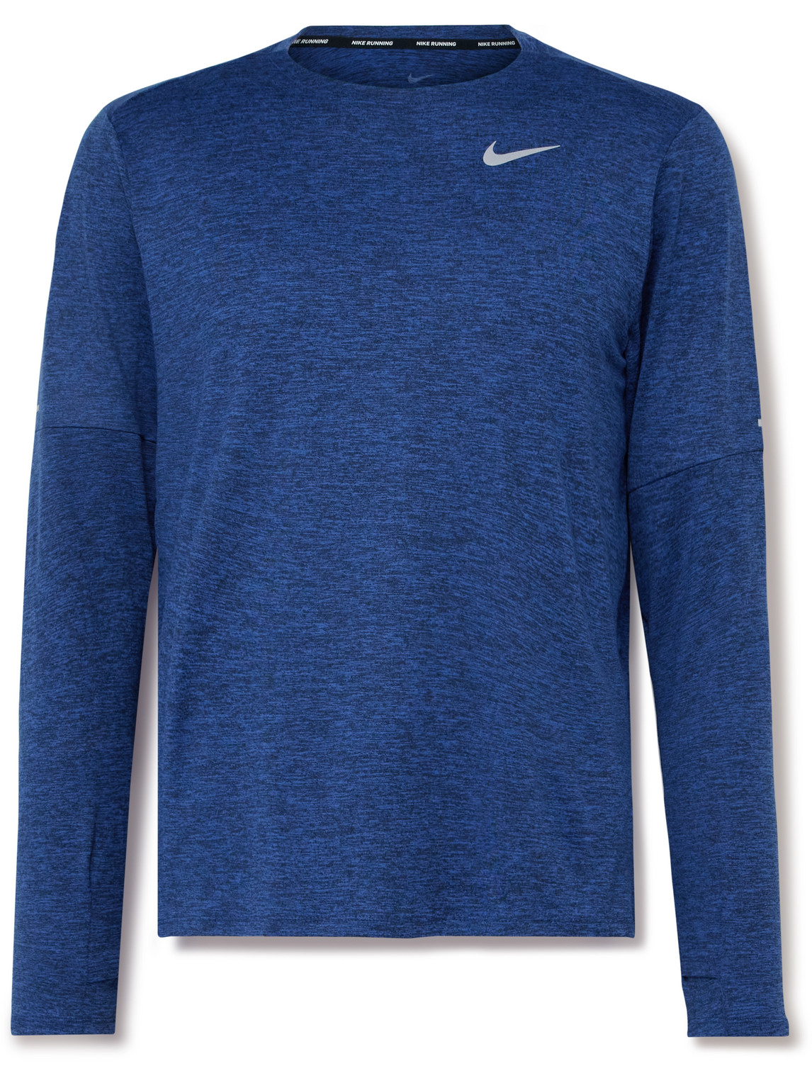 Shop Nike Element Logo-print Dri-fit T-shirt In Blue