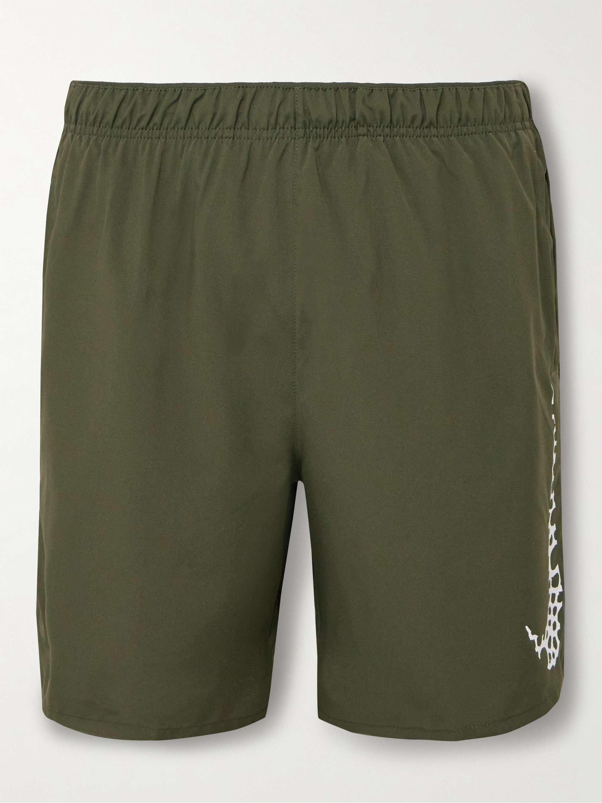 NIKE RUNNING Challenger Mesh Trimmed Dri FIT Running Shorts for