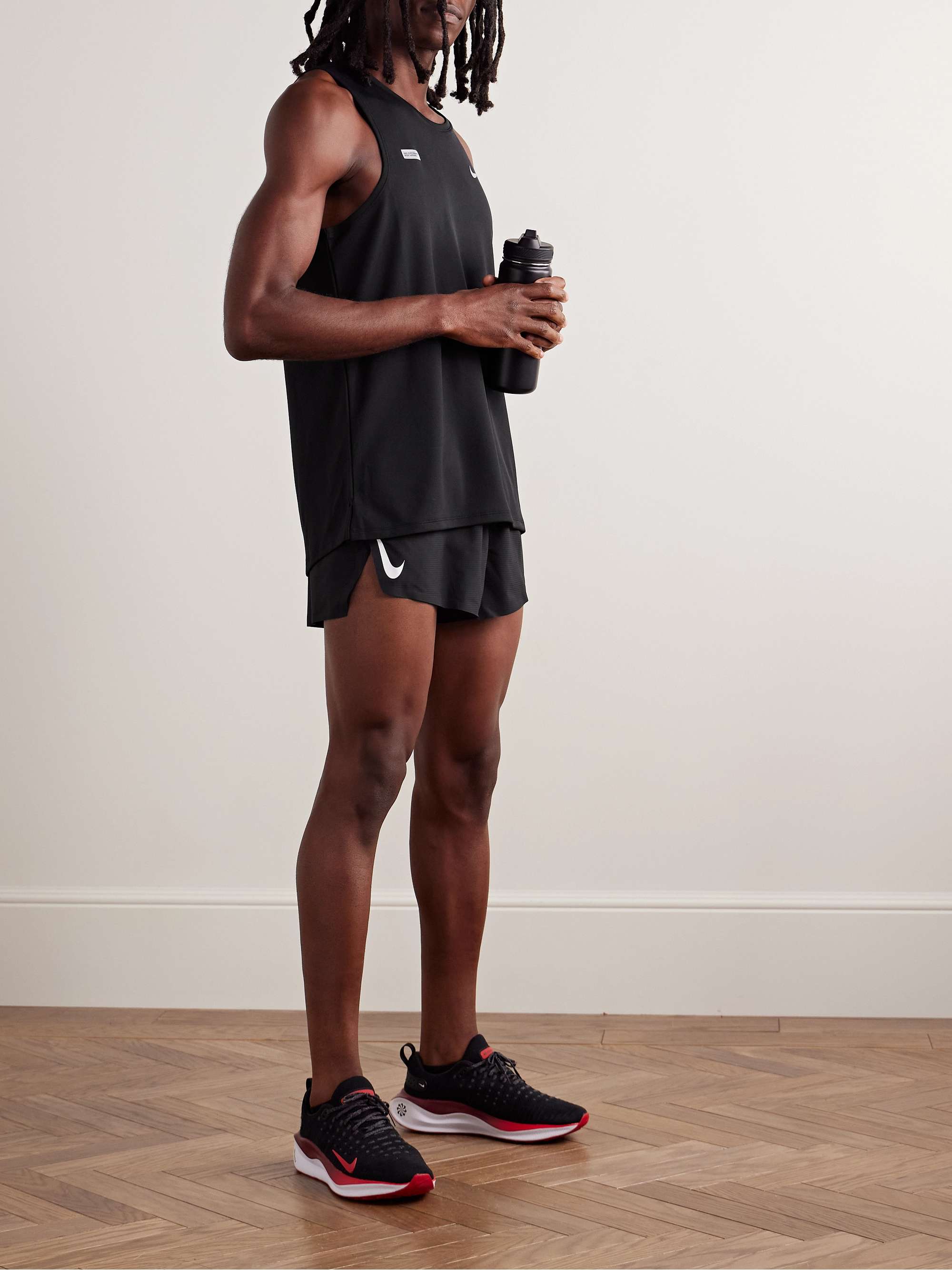 NIKE RUNNING AeroSwift Straight-Leg Ripstop Shorts for Men