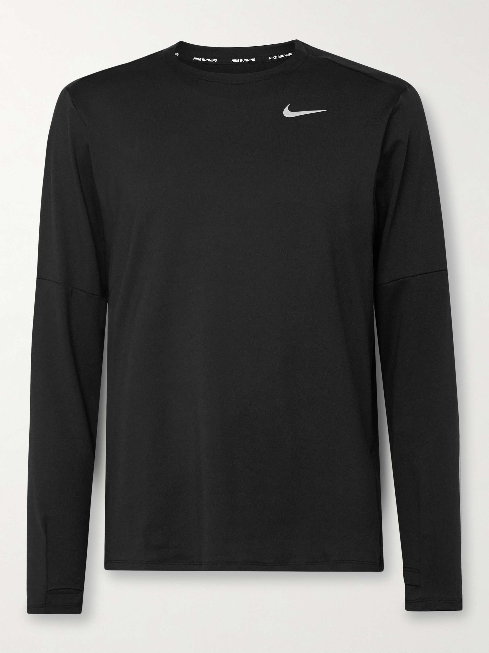 NIKE RUNNING Element Logo-Print Dri-FIT T-Shirt for Men | MR PORTER