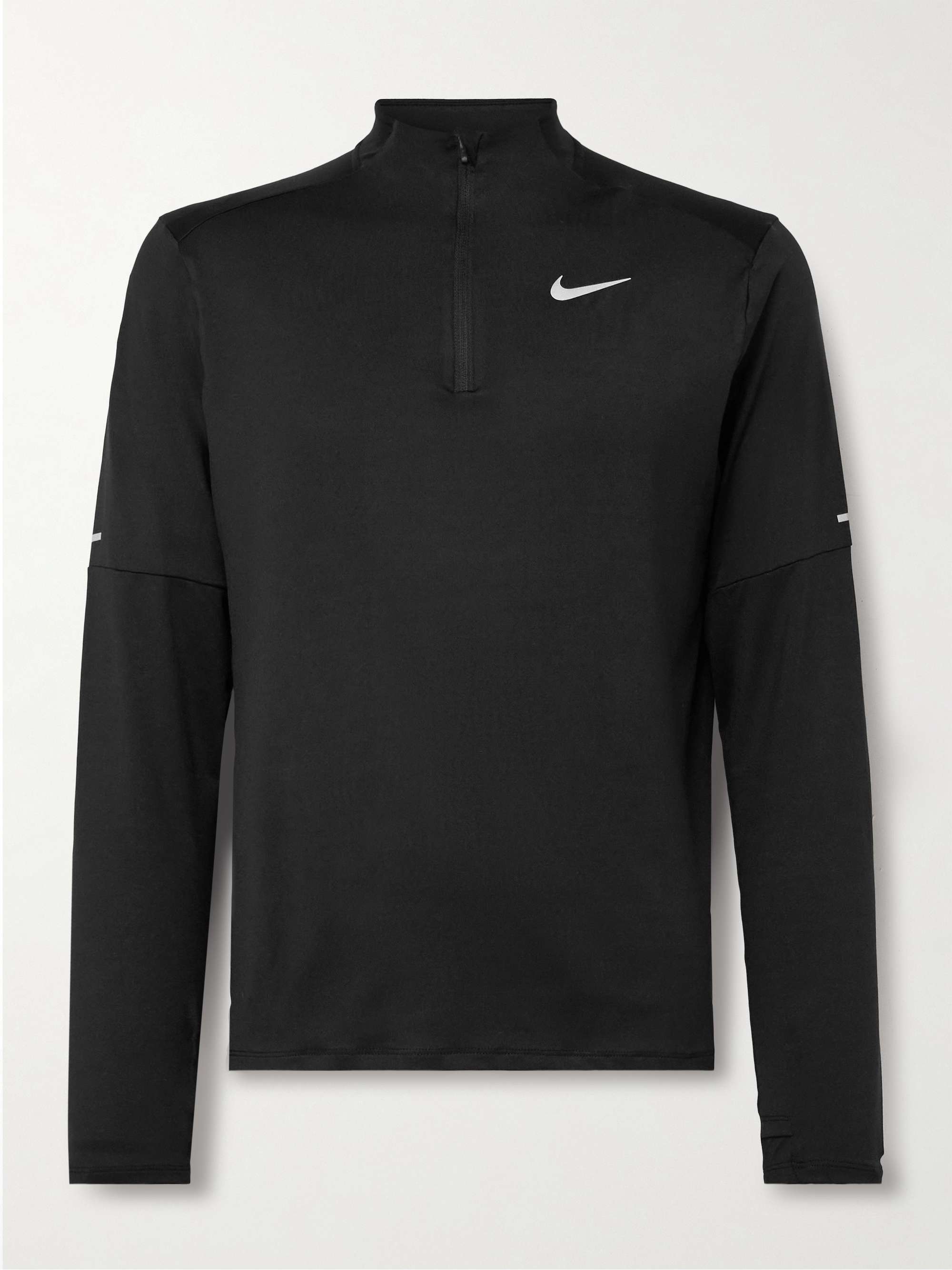 NIKE RUNNING Element Logo-Print Dri-FIT Half-Zip Top for Men | MR PORTER