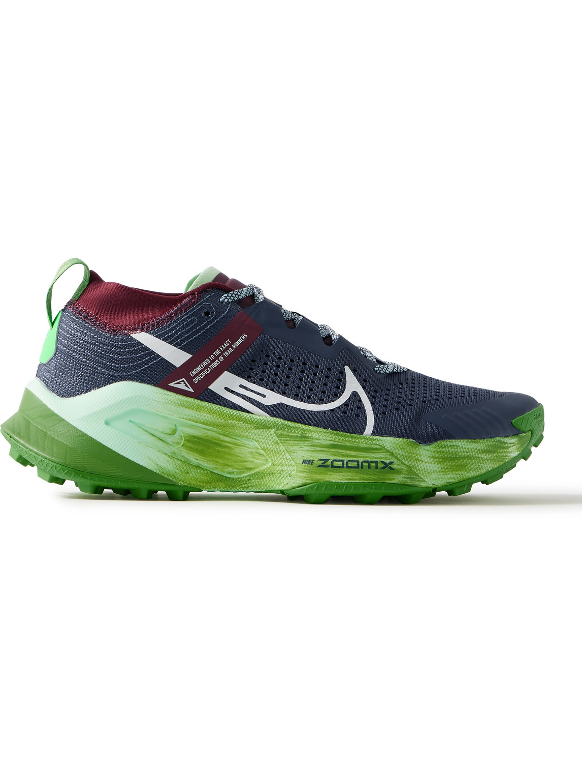 Zegama Stretch-Jersey and Rubber-Trimmed Mesh Trail Running Sneakers