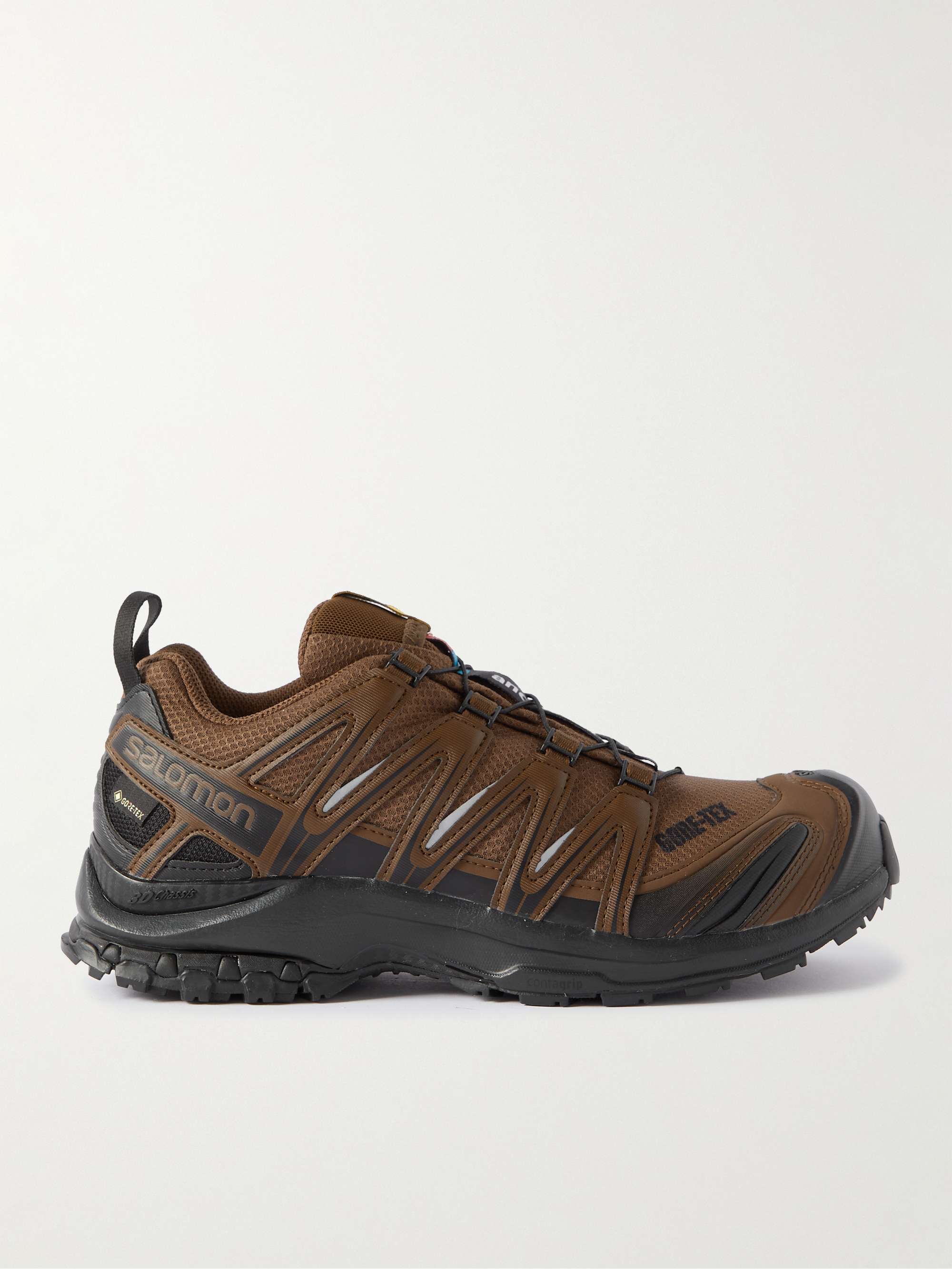 + Salomon XA PRO 3D Rubber-Trimmed GORE-TEX® Mesh Trail Running Sneakers