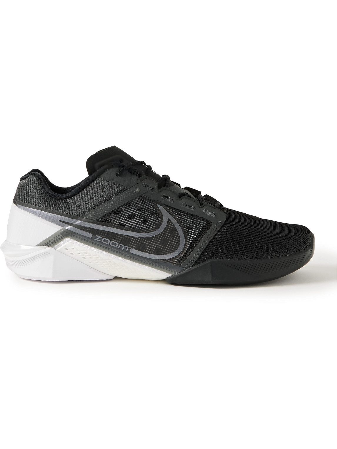Shop Nike Zoom Metcon Turbo 2 Rubber-trimmed Mesh And Ripstop Sneakers In Black