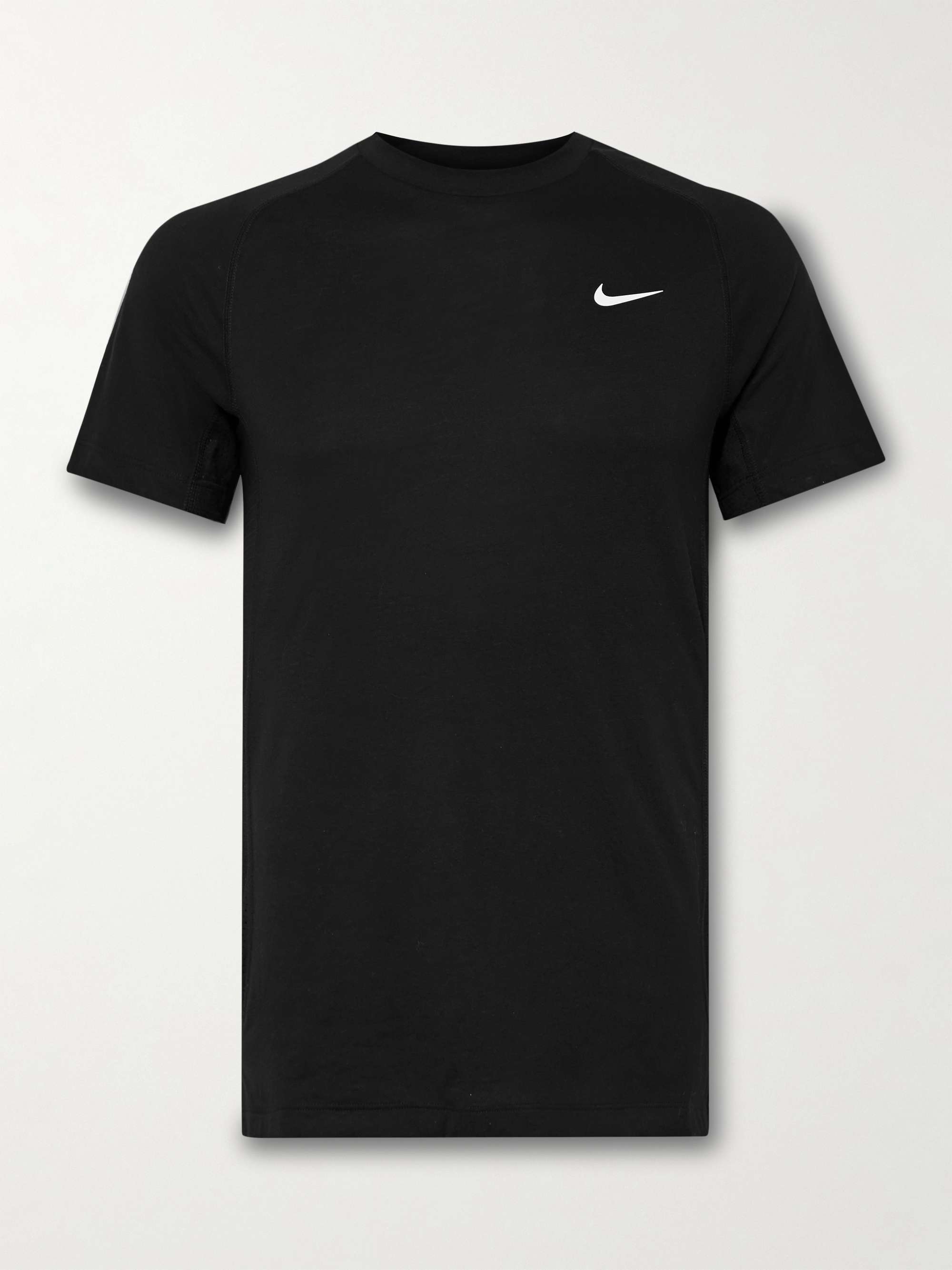 NIKE TRAINING Flex Rep Slim-Fit Mesh-Panelled Dri-FIT T-Shirt for Men ...