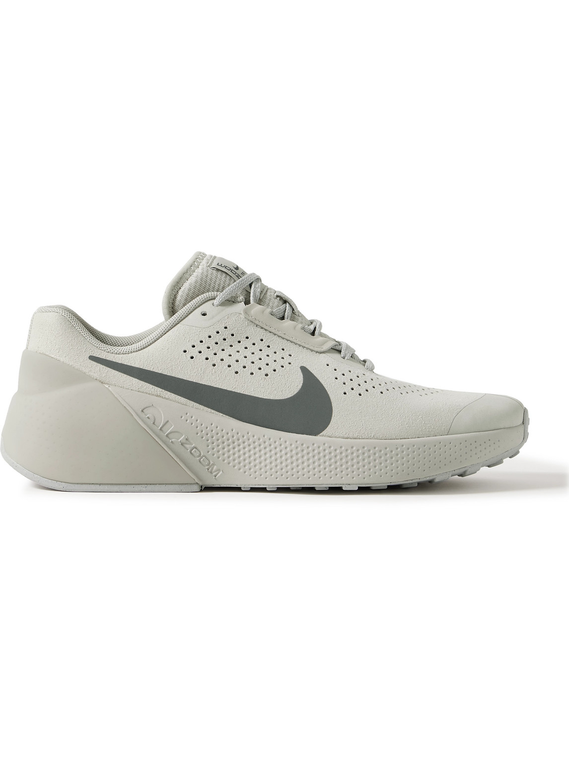 Nike Air Zoom TR 1 Rubber-Trimmed Suede Sneakers