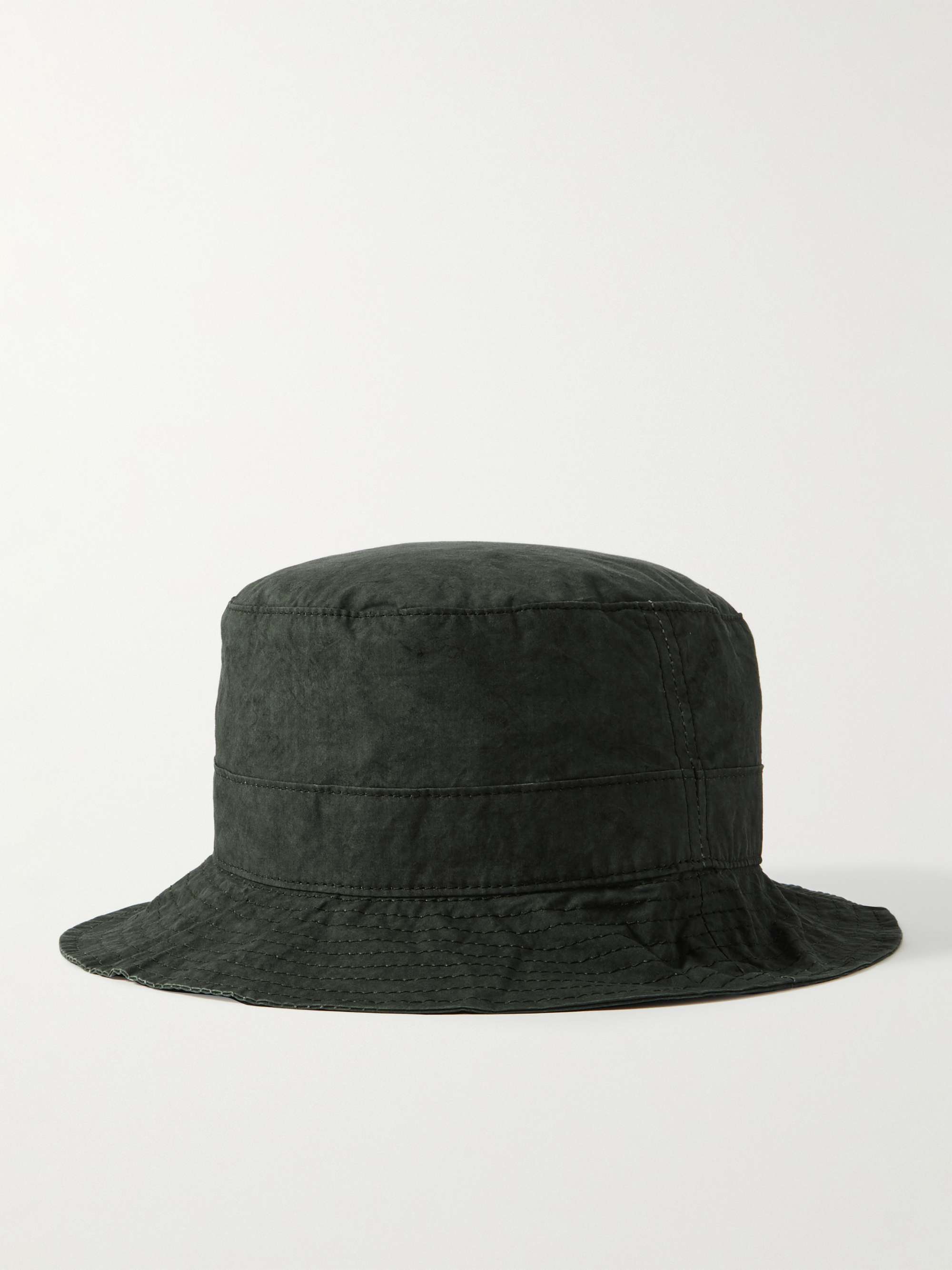 JAMES PERSE Parachute Pigment-Dyed Cotton-Poplin Bucket Hat for Men