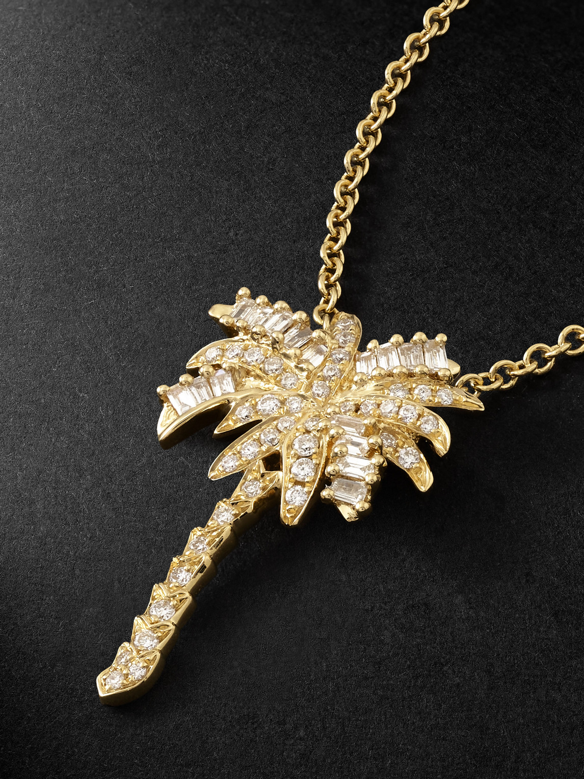 Shop Anita Ko Gold Diamond Pendant Necklace