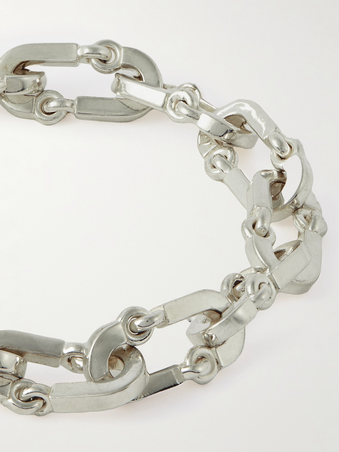 Shop M Cohen Perihelion Sterling Silver Chain Bracelet