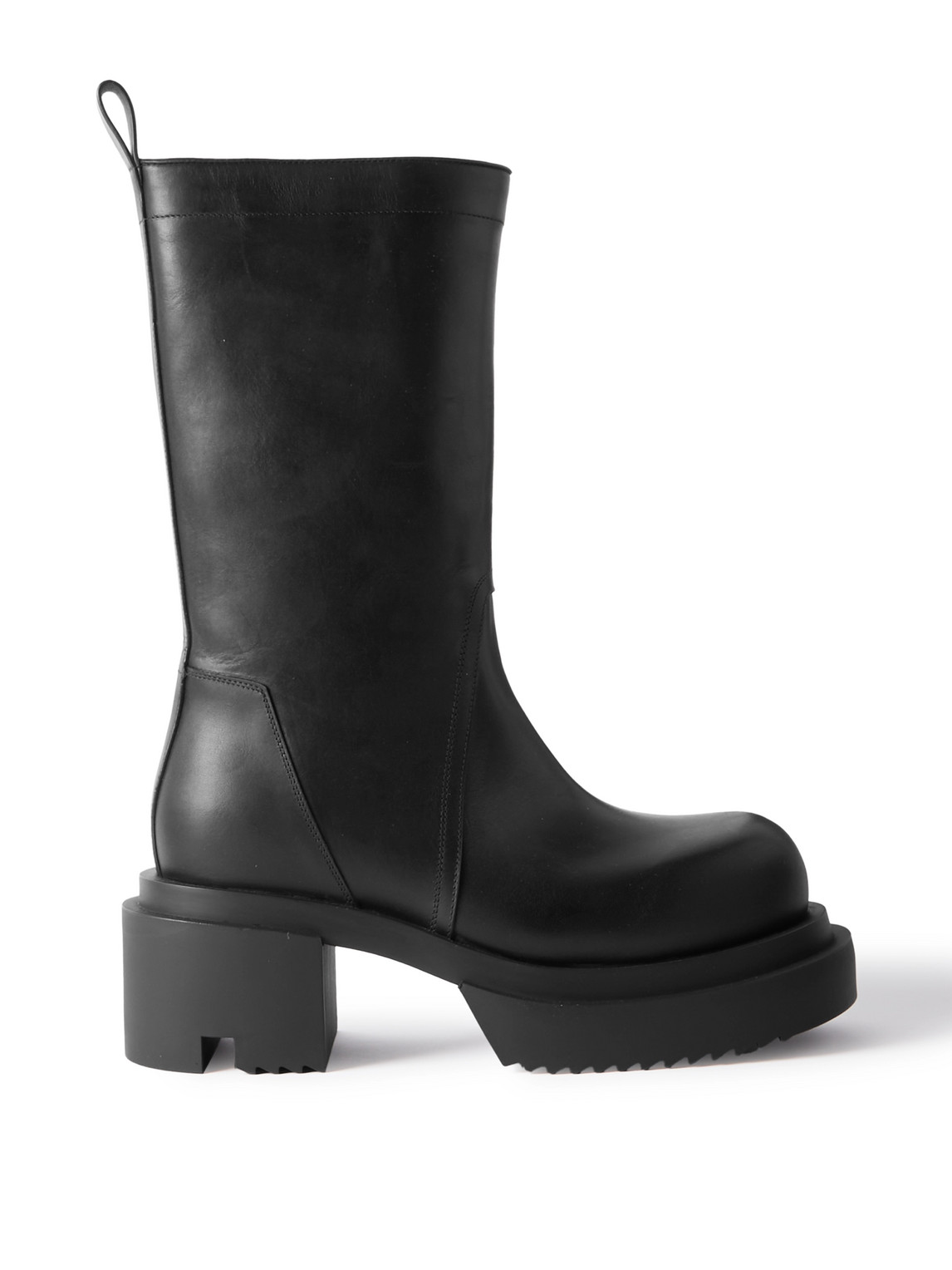 Platform Leather Boots