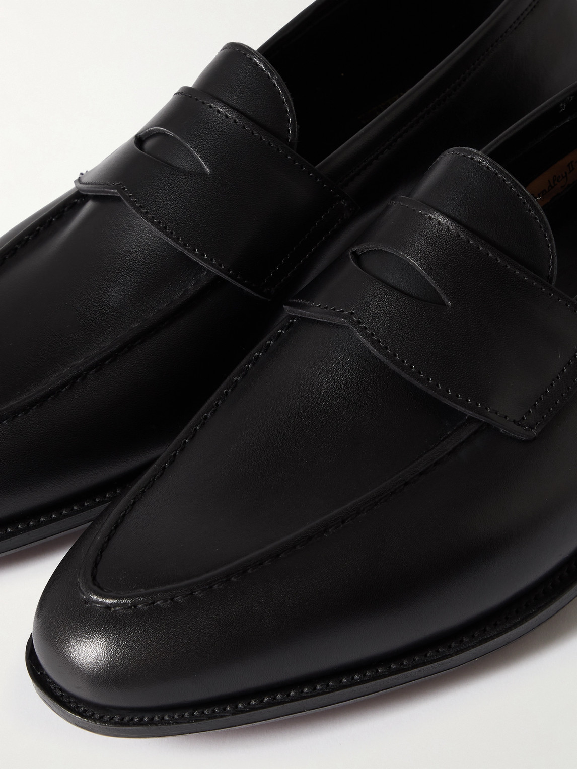 Bradley Ii Leather Penny Loafers