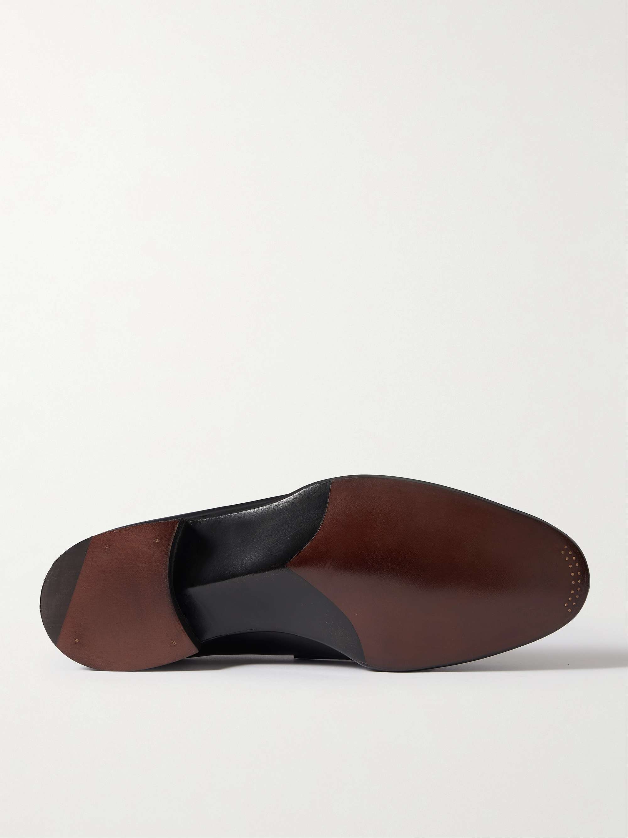 GEORGE CLEVERLEY Bradley Suede Penny Loafers