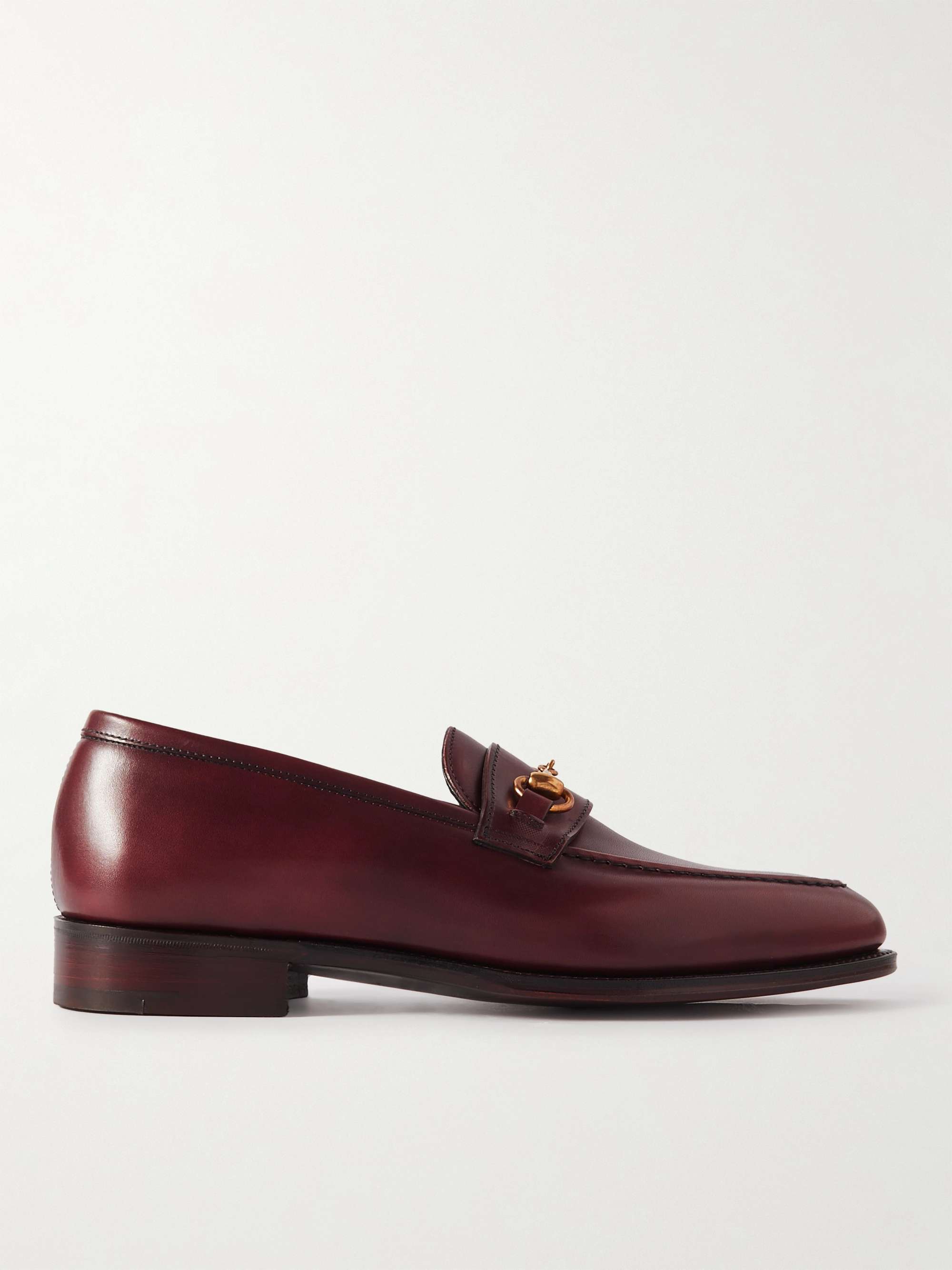 GEORGE CLEVERLEY Colony Horsebit Leather Loafers for Men | MR PORTER