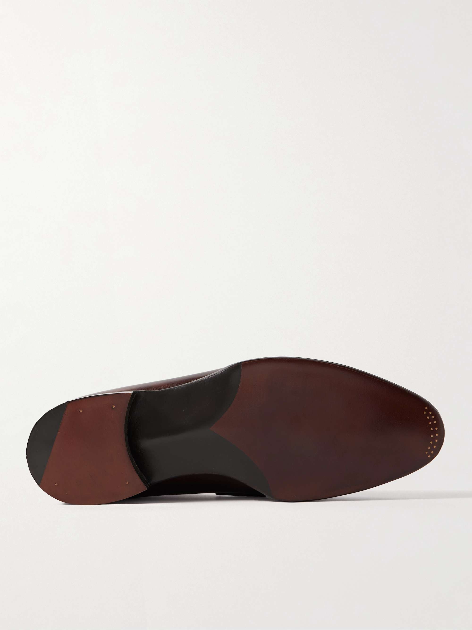 GEORGE CLEVERLEY Bradley Suede Penny Loafers