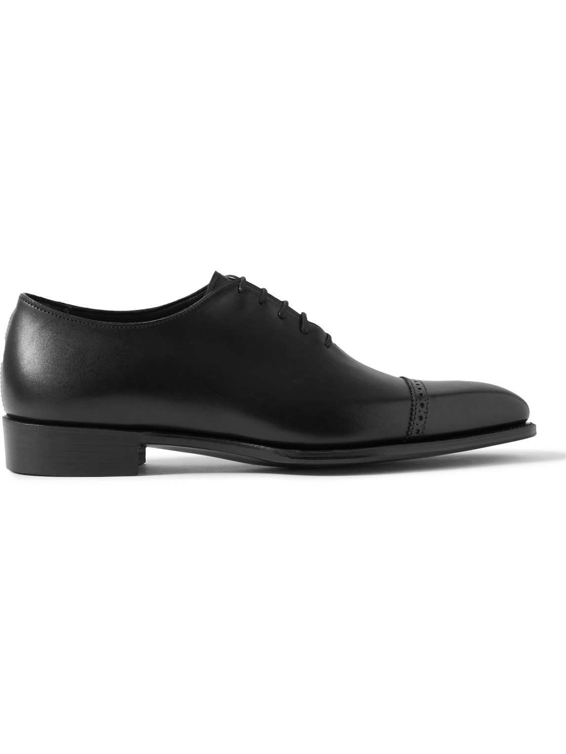 George Cleverley Melvin Cap-toe Leather Oxford Shoes In Black