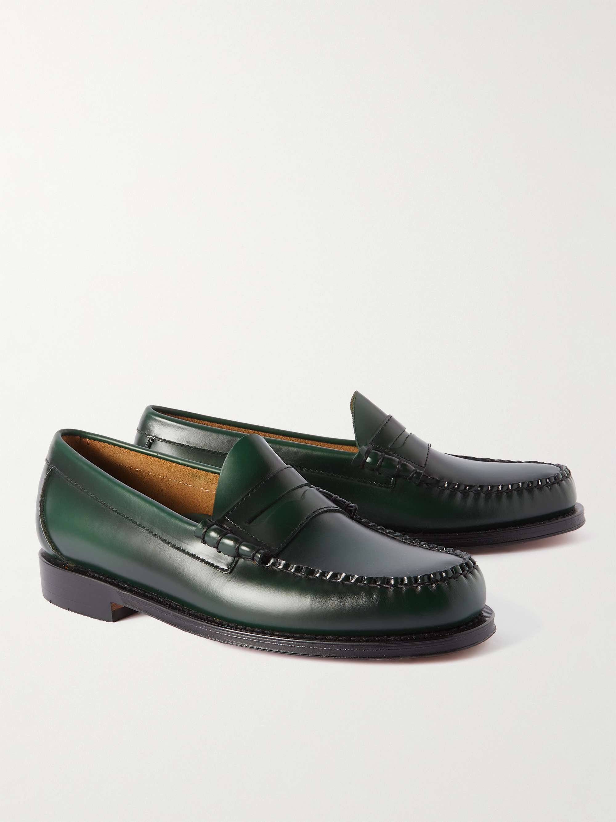 G.H. BASS & CO. Weejuns Heritage Larson Leather Penny Loafers