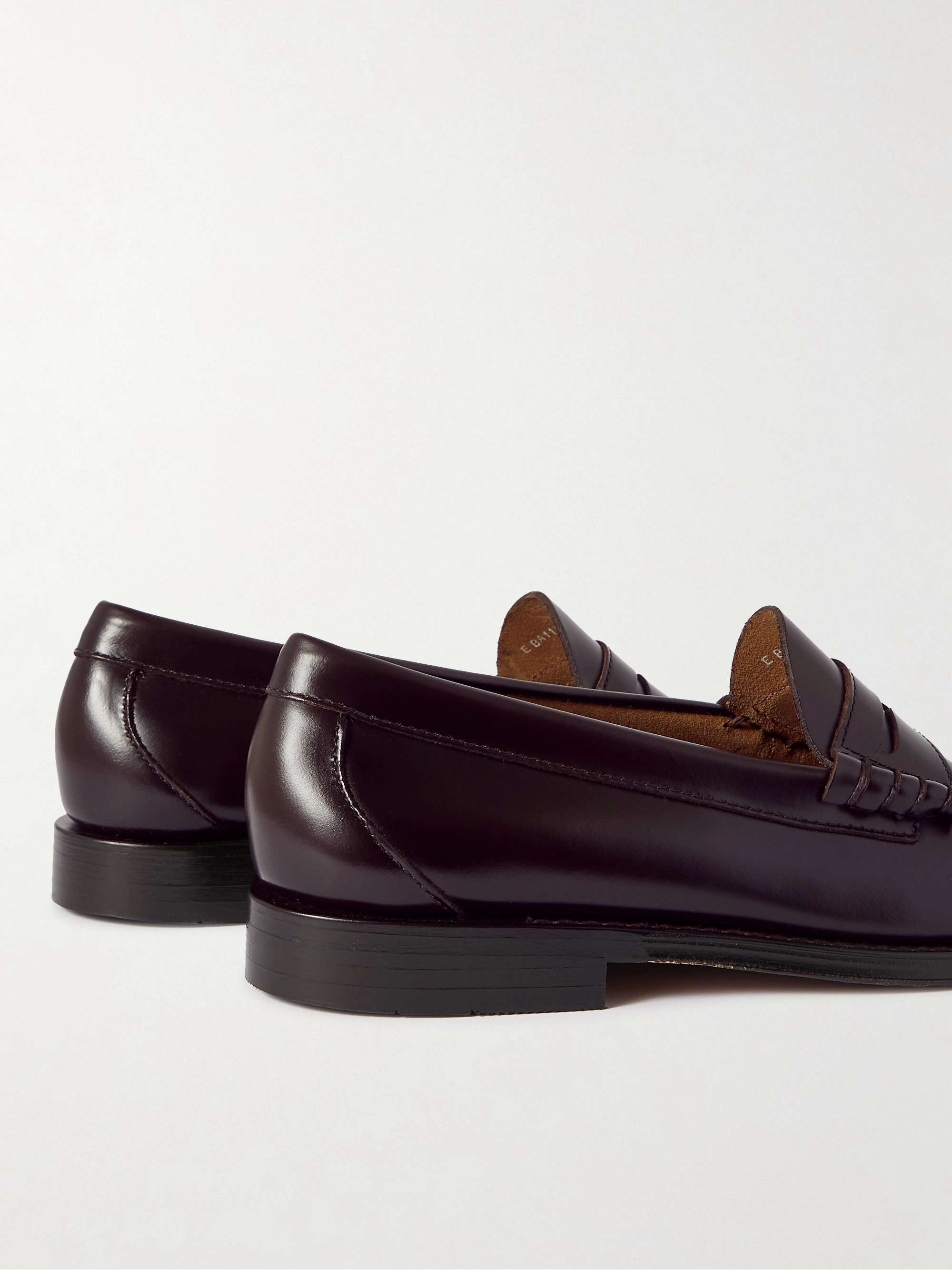 G.H. BASS Weejuns Heritage Larson Leather Penny Loafers