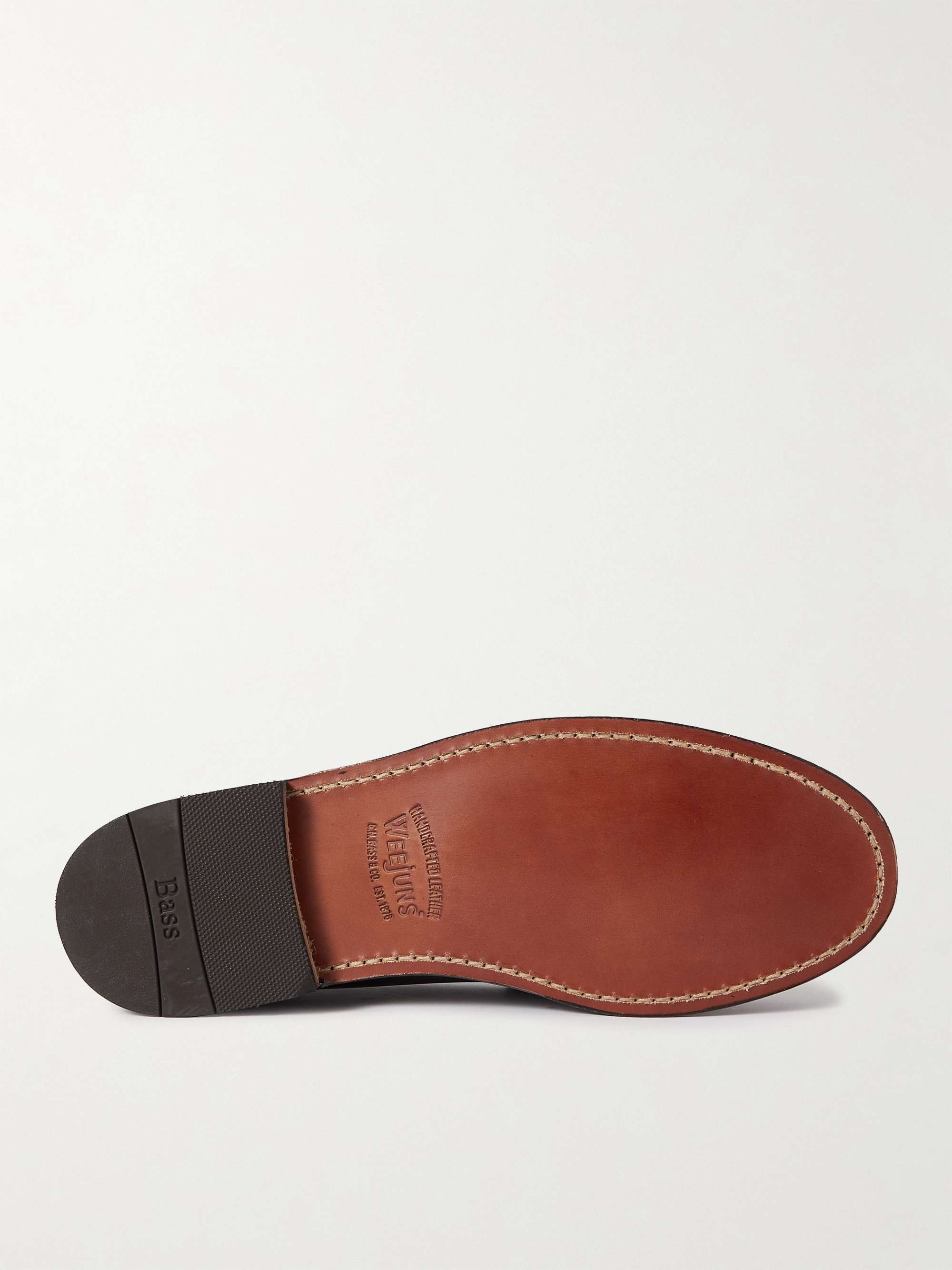 G.H. BASS Weejuns Heritage Larson Leather Penny Loafers