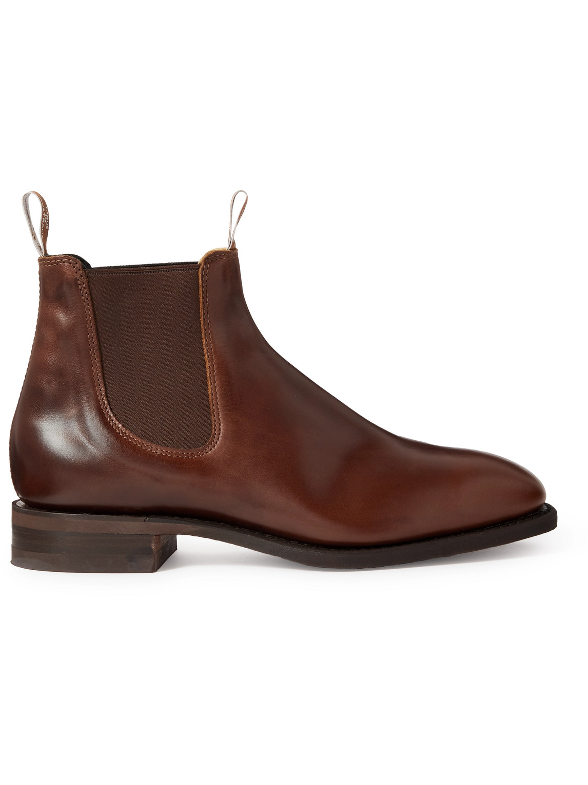 R.m.williams Craftsman Leather Chelsea Boots In Brown