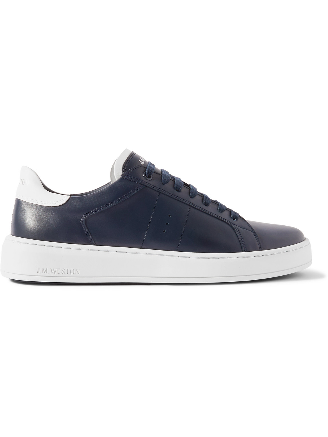 J.M. Weston On Time Leather Sneakers