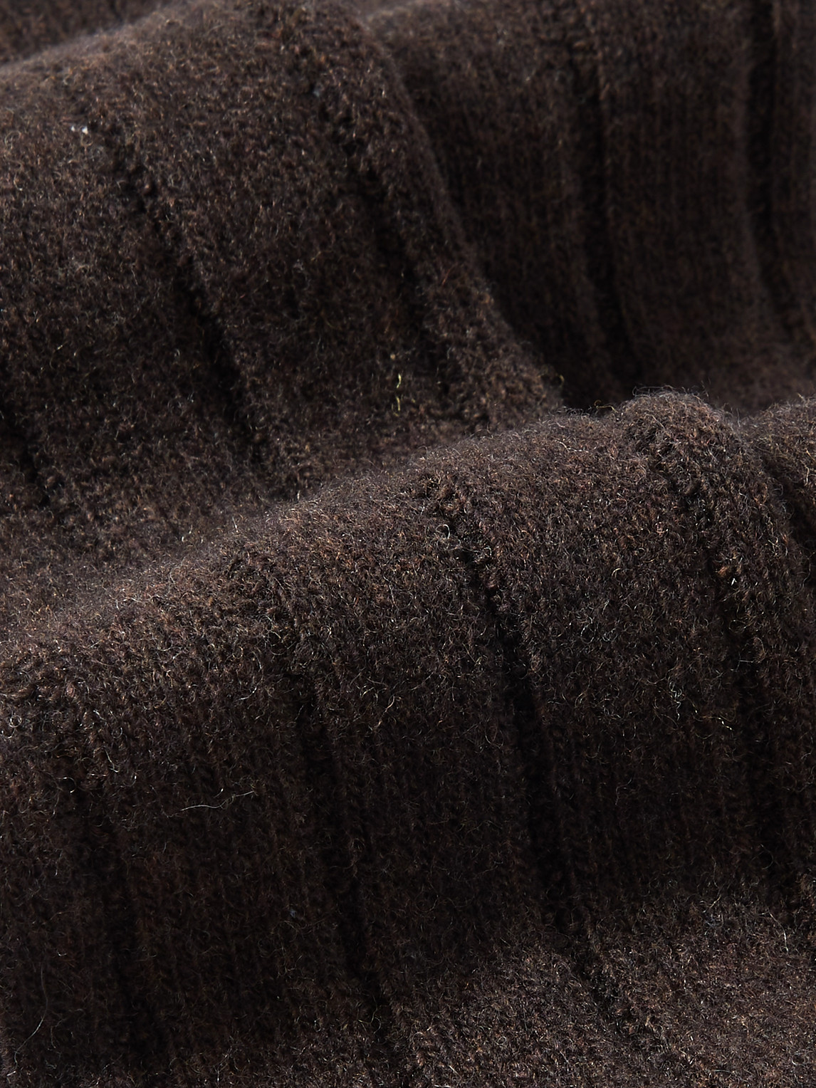 Shop Anderson & Sheppard Ribbed-knit Socks In Brown