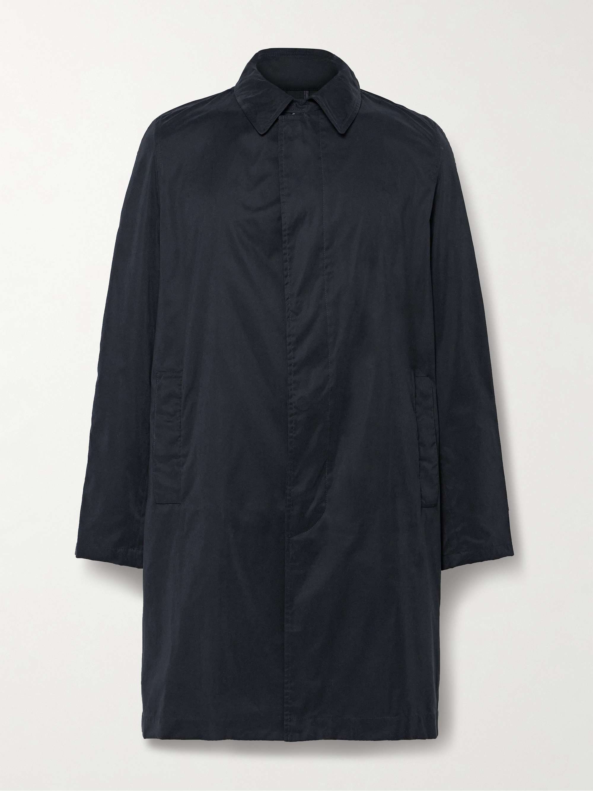 ANDERSON & SHEPPARD Packable Twill Trench Coat for Men | MR PORTER