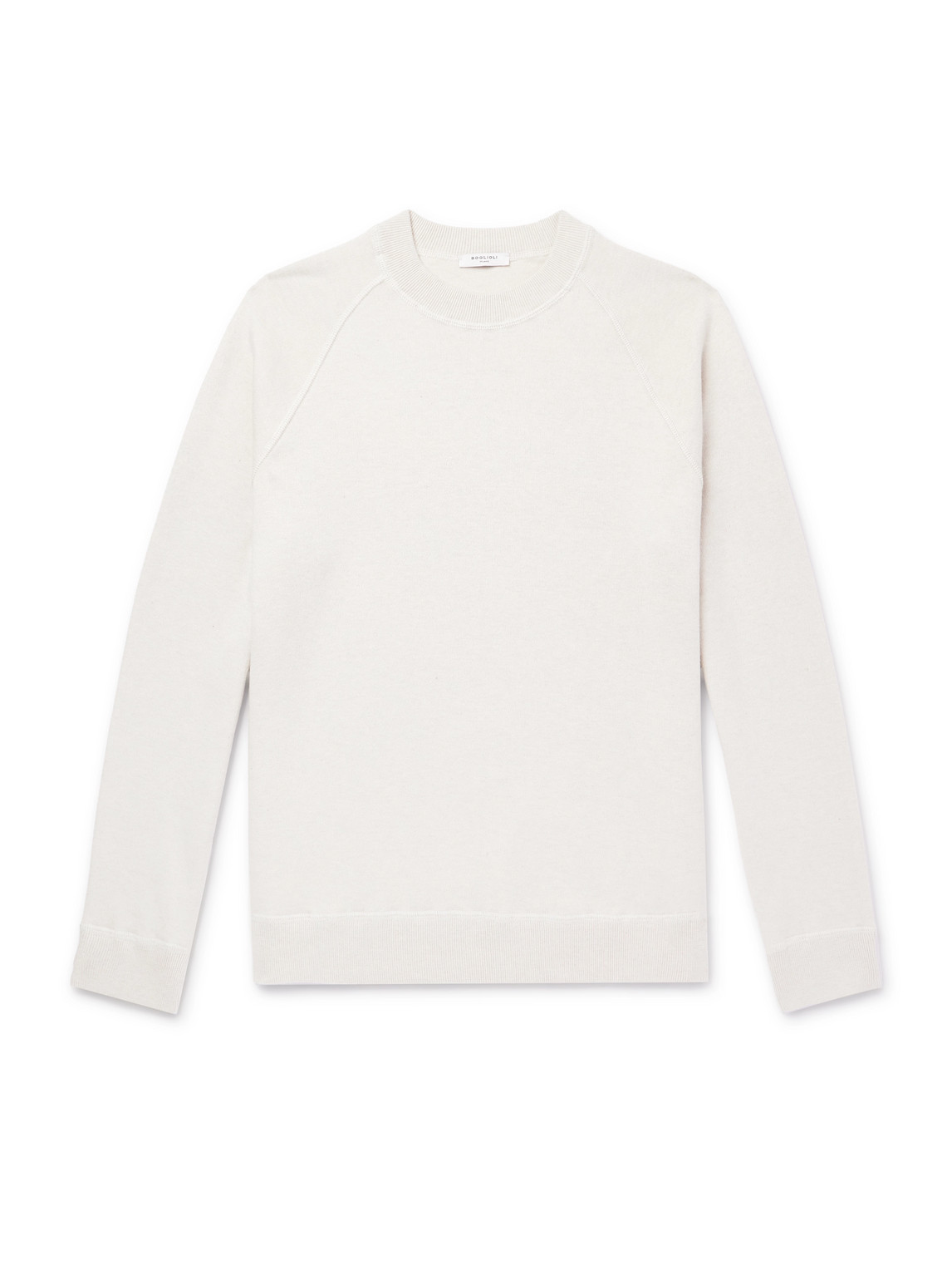 Cotton and Cashmere-Blend Sweater