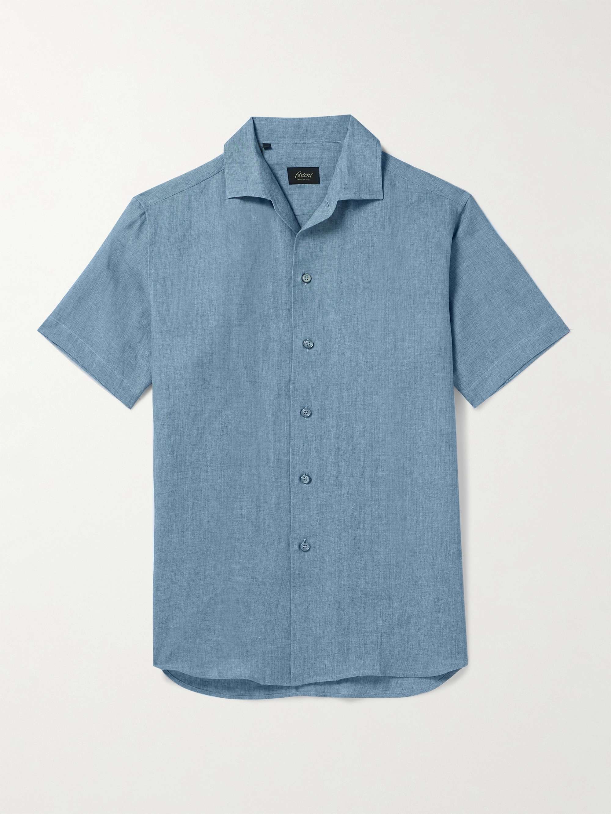 BRIONI Linen Shirt for Men | MR PORTER