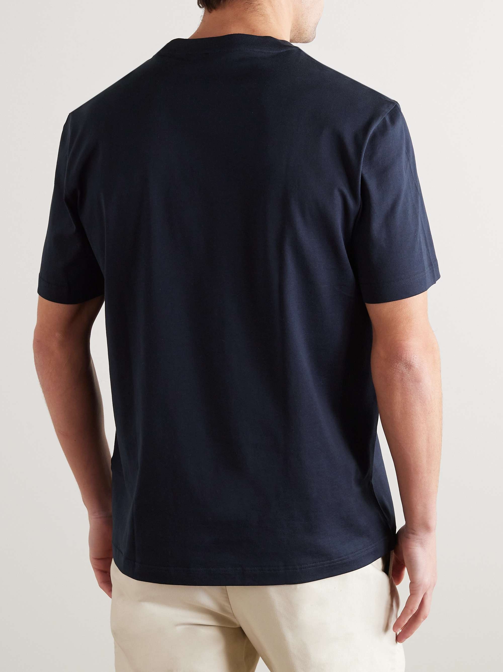 BRIONI Cotton-Jersey T-Shirt for Men | MR PORTER