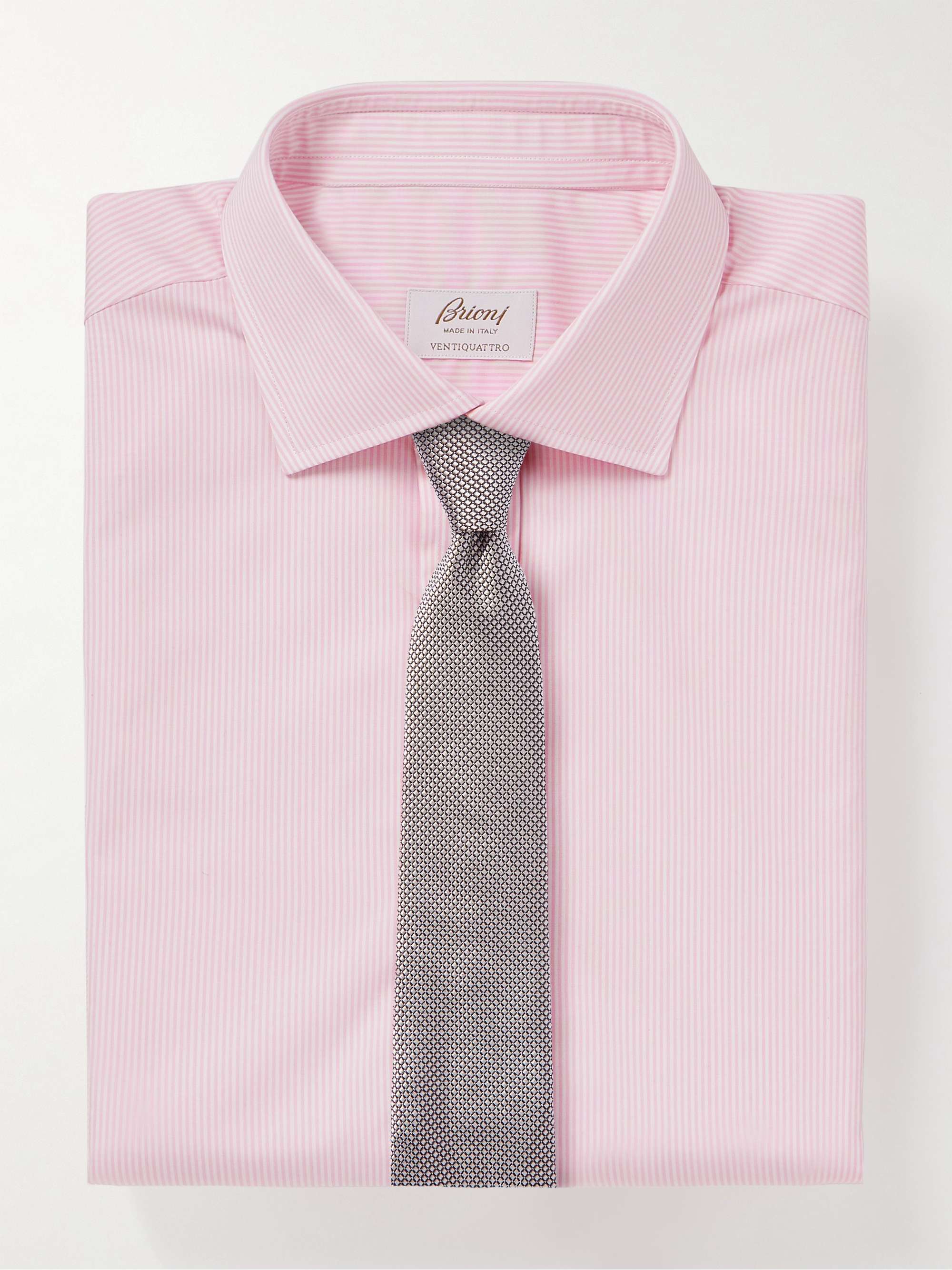 BRIONI コットン シャツ ストライプ柄 for Men | MR PORTER