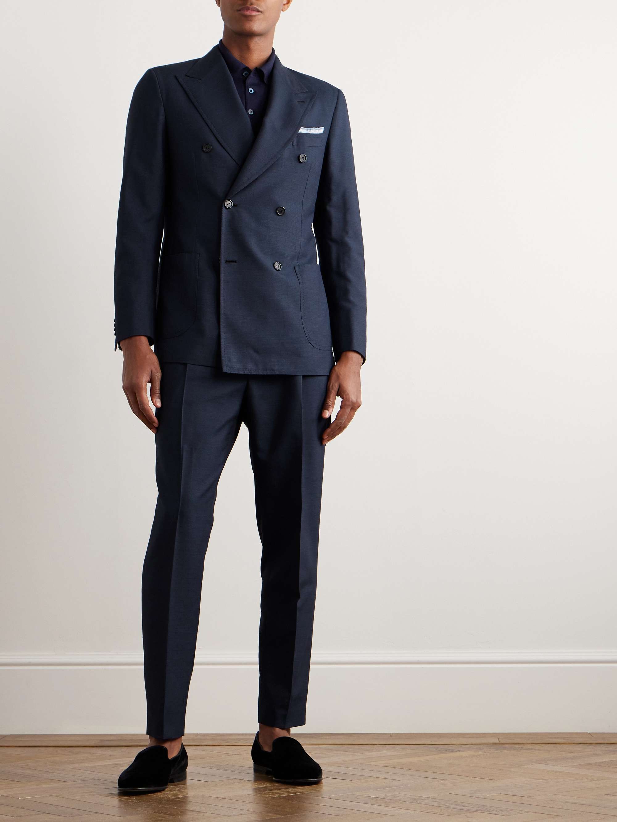 Brioni double breasted suit discount